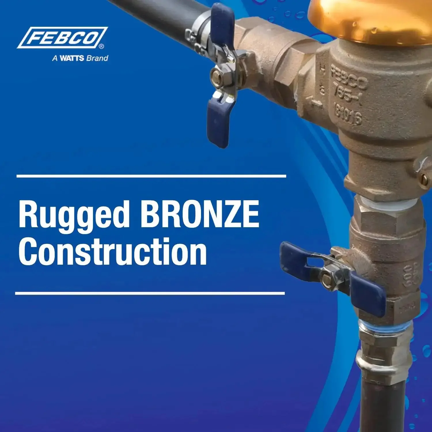 Bronze 1 Inch Heavy Duty Pressure Vacuum Breaker Backflow Preventer With Quarter Turn Shutoff NPT Connections Freeze Sensor And SentryPlus Alert Tech For Irrigation Systems And Industrial Plants - Image 5