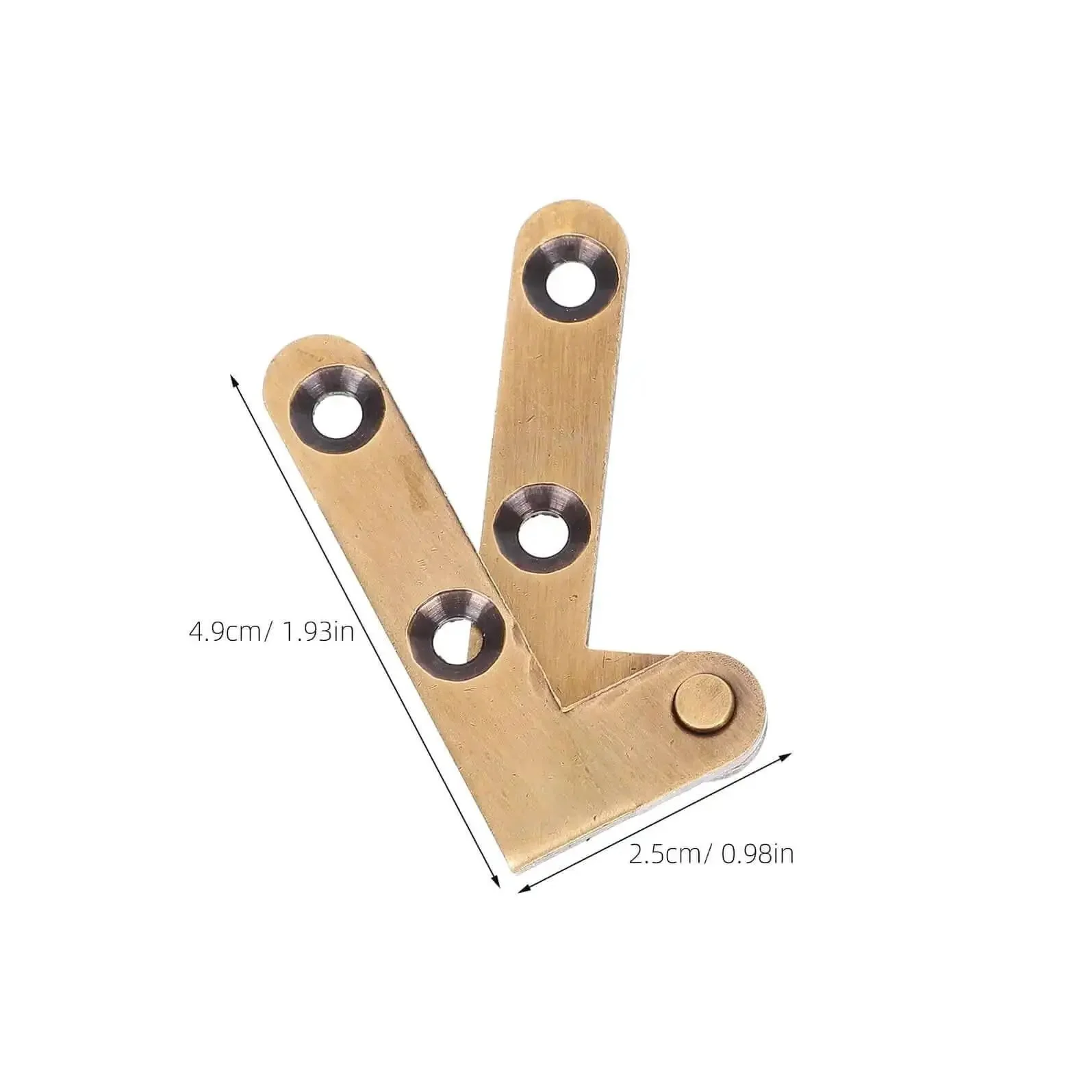 Bronze Pivot Door Hinges Set Two Pack Heavy Duty Hidden Door Hardware With Vertical Shaft For Secret Cabinets Smooth Vertical Rotation Discreet Cabinet And Screen Door Hardware For Modern Homes - Image 9