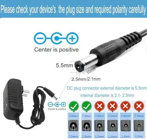 Budget Friendly 24V DC 1A Power Supply Adapter For LED Strips And CCTV Cameras, 100-240V AC Input To 24V DC 24W, 5.5mm X 2.5mm Plug, Switching Mode Transformer, Safe And Efficient For Routers DVRs And Security Lights - Image 7