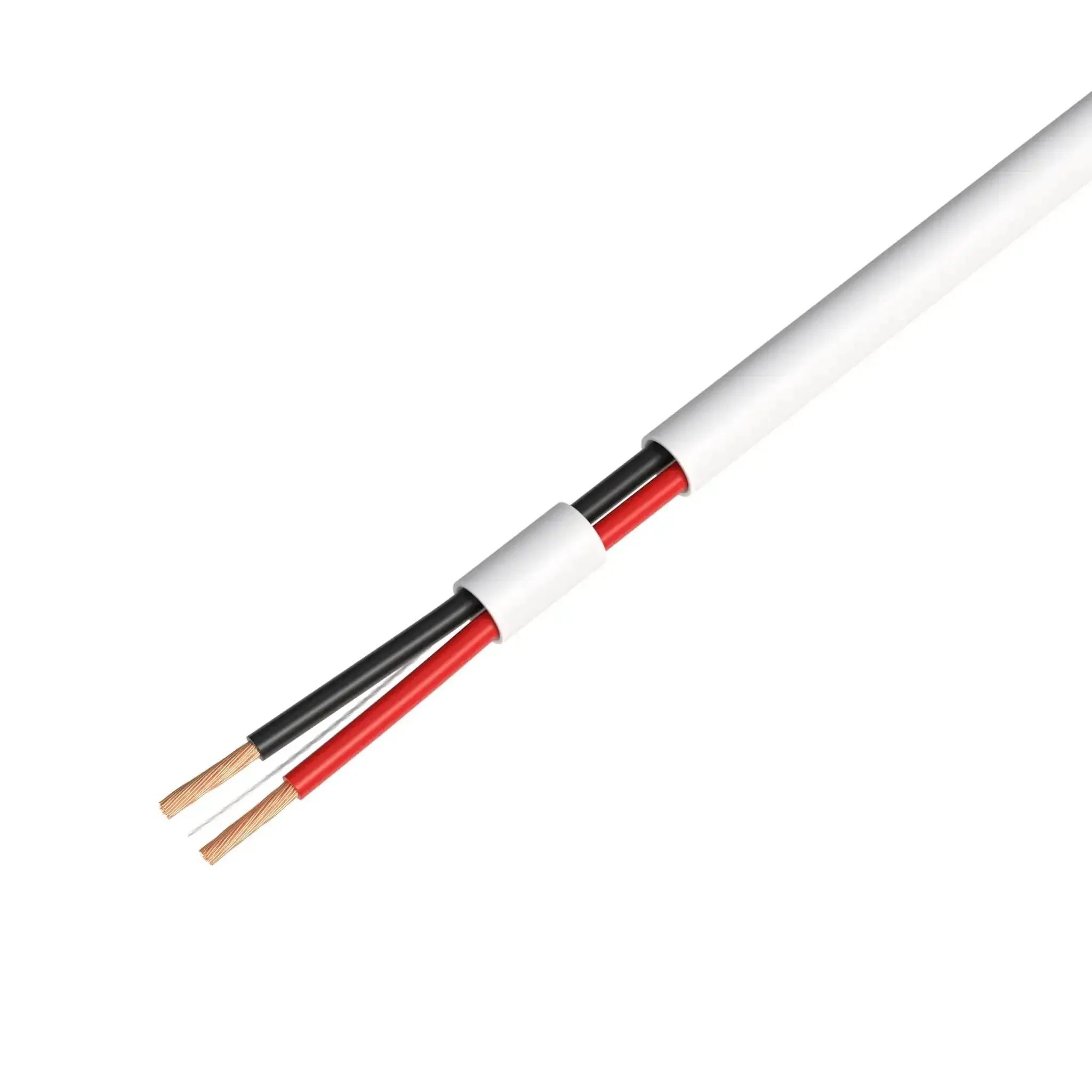 Budget Friendly 500Ft 18/2 Alarm CCA Cable For Low Voltage LED Burglar System Fire Detector Security Station And Doorbell Wire 18AWG Two Conductors Lightweight Easy To Install - Image 6