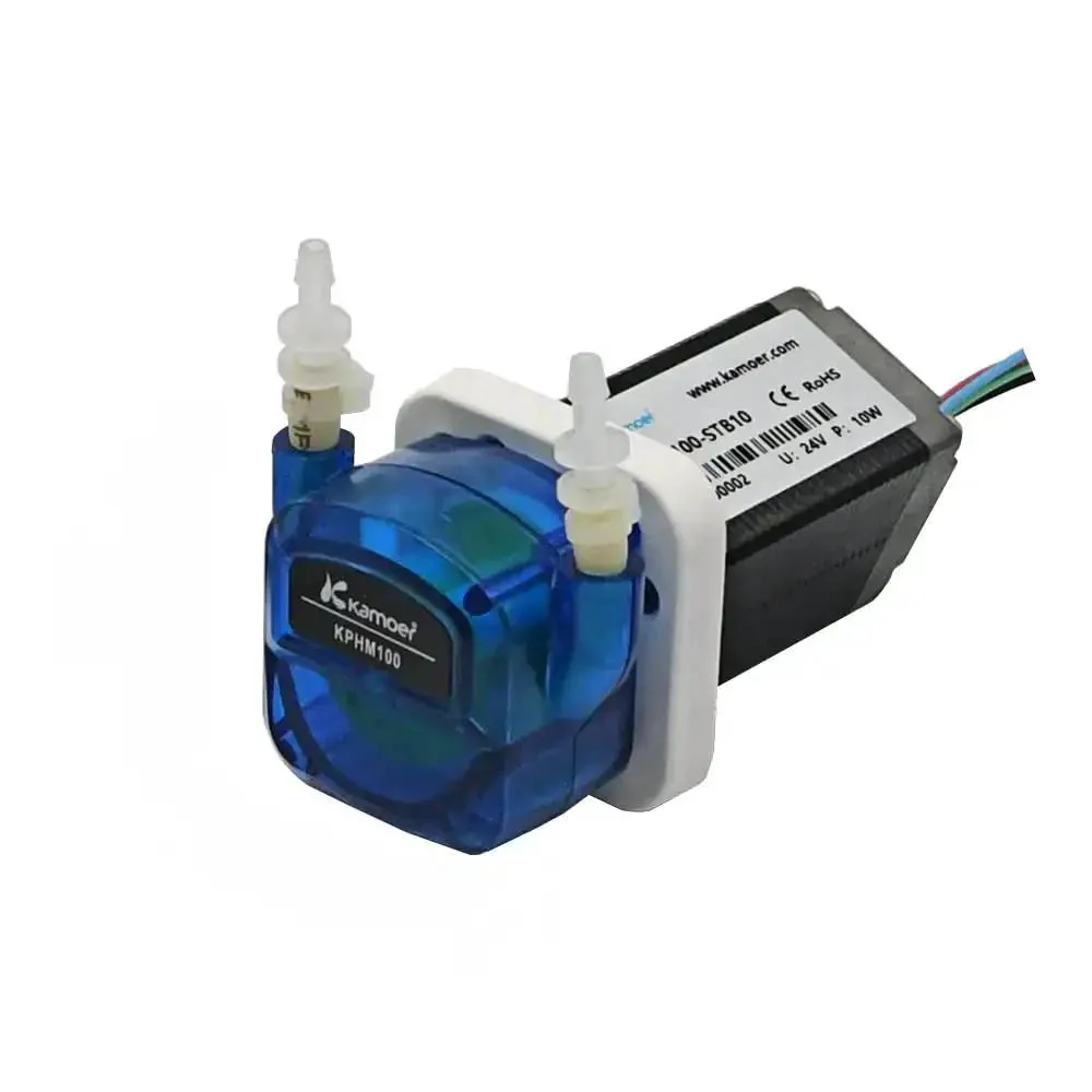 Budget Friendly High Precision Peristaltic Dosing Pump 24V Stepper Motor Low Flow 0 To 180 mL Per Minute For Lab And Medical Use Includes 3 mm ID And 5 mm OD BPT Tubing