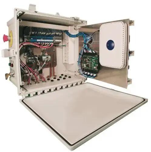 Built Like A Tank Polycarbonate Enclosure 16 X 14 X 8 Inches With Hinged Locking Opaque Cover IP 68 Weatherproof NEMA 4X UL 508A UL 50E Listed Industrial Control Panel And UL 1741 Compliant For Solar Applications - Image 4