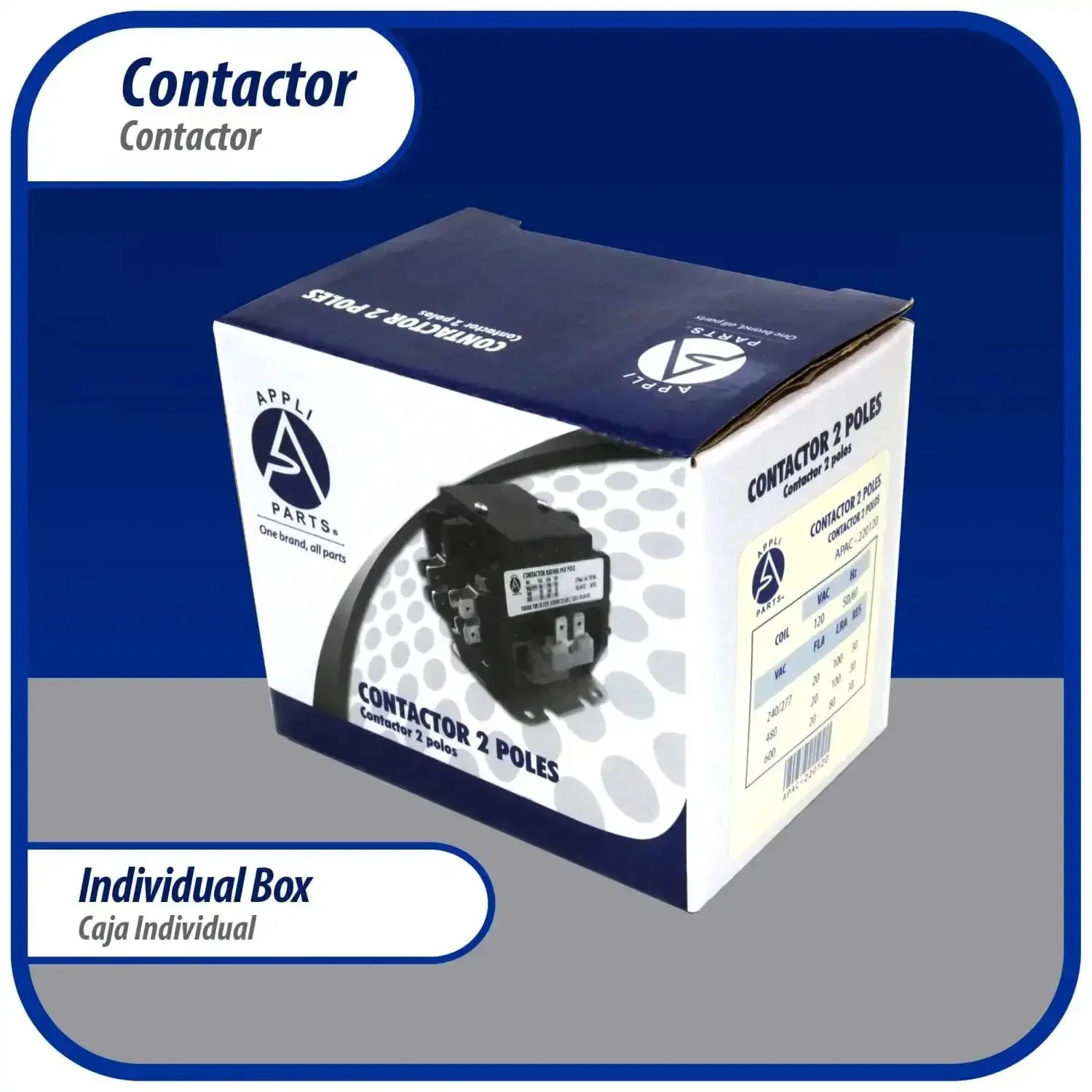 Built Tough 2 Pole Contactor 120V 40A Coil Replacement For AC Compressors And HVAC Equipment Electrical Applications UL Certified Perfect For Air Conditioners Heat Pumps Refrigeration Systems And Water Wells - Image 2