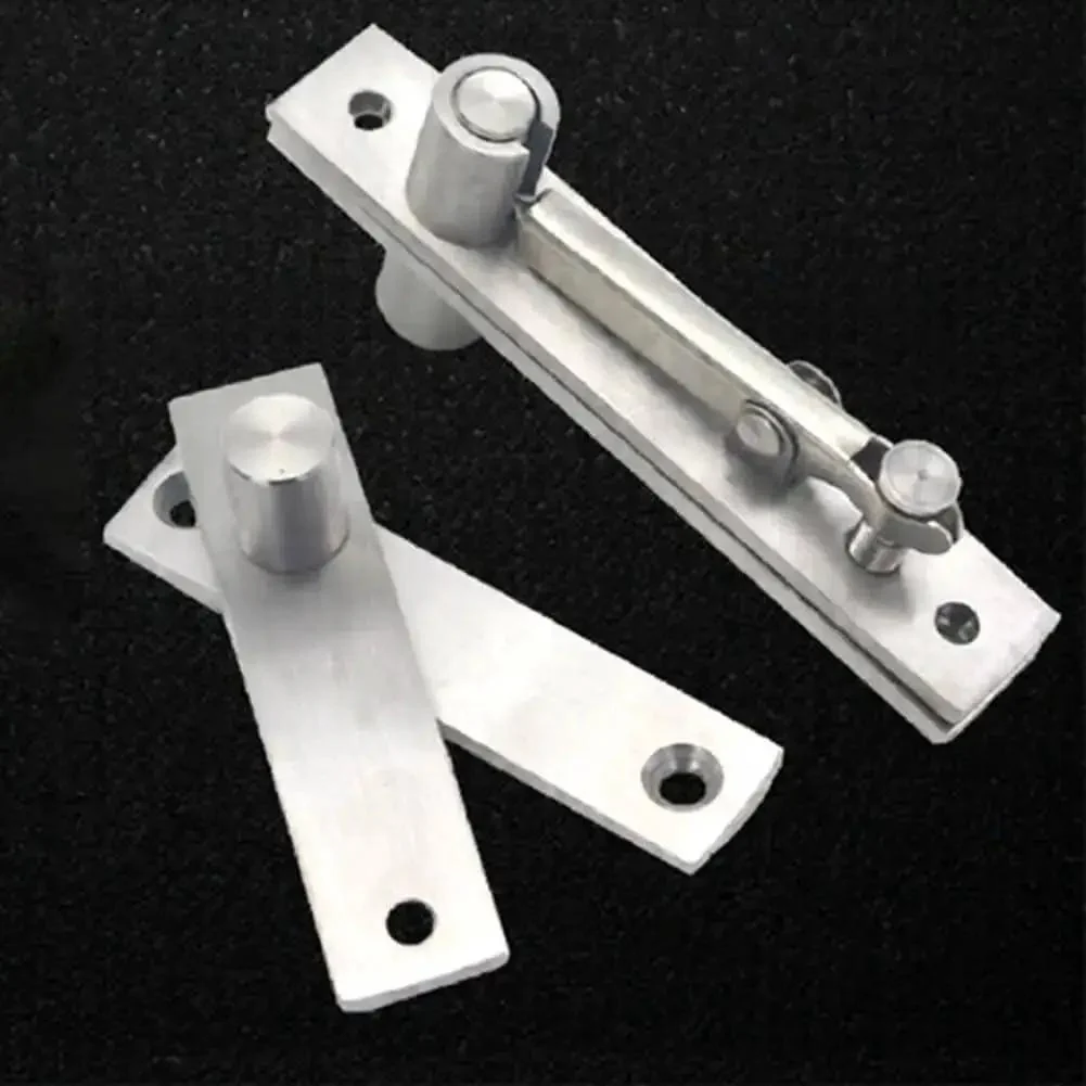 Built Tough Stainless Steel Pivot Door Hinge With 360 Degree Swivel And Invisible Floor And Ceiling Mount For Concealed Bookshelf Or Secret Room Doors Includes Installation Hardware - Image 8