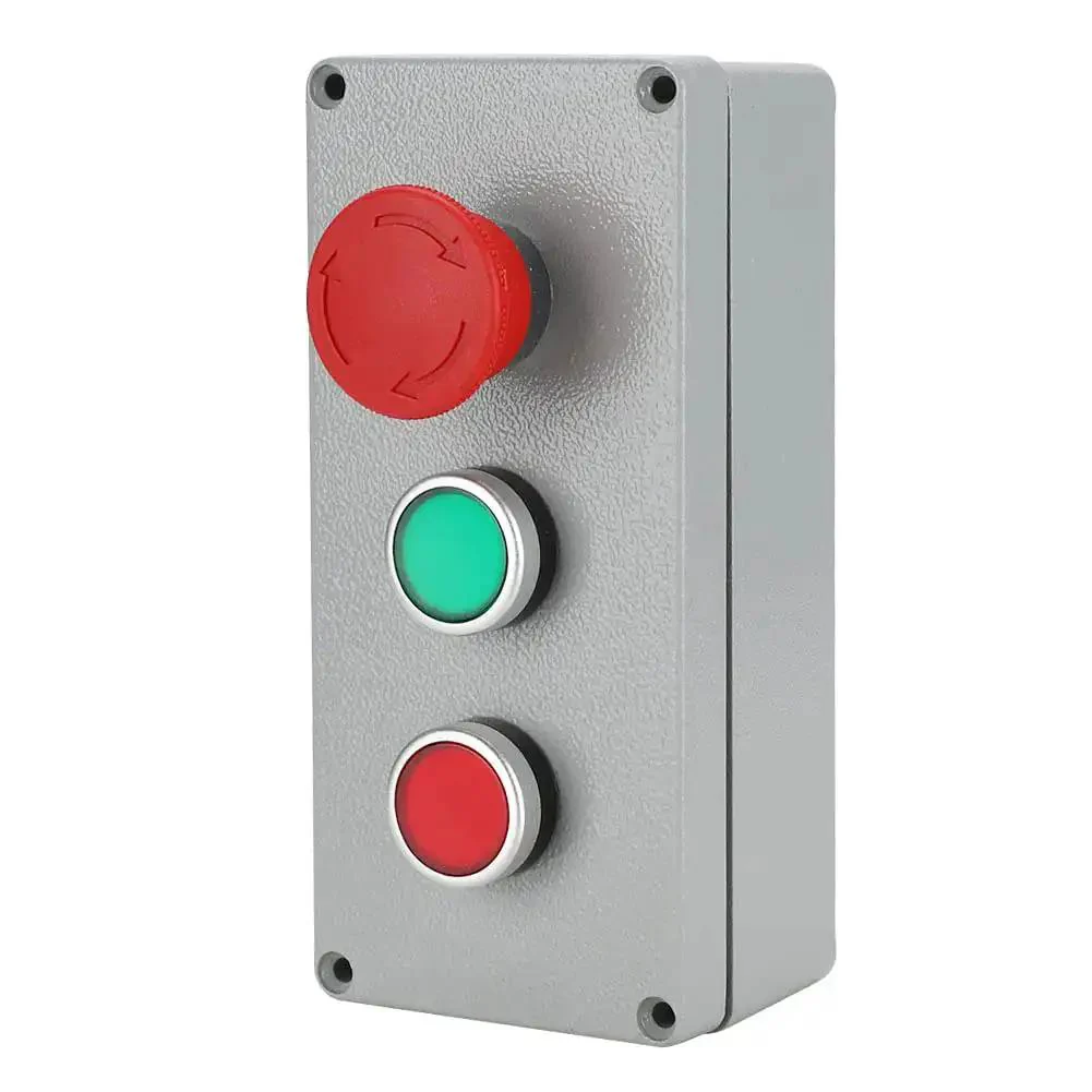 Built Tough Weatherproof Control Box With IP66 Rating Aluminum Die Cast Enclosure For Outdoor Electrical Panel Emergency Stop Button Industrial Push Button Harsh Environment Ready - Image 5