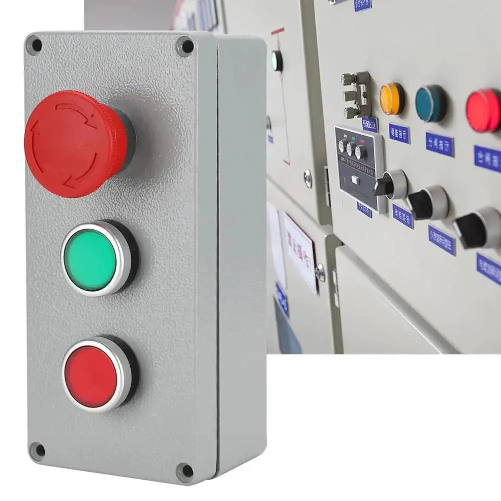 Built Tough Weatherproof Control Box With IP66 Rating Aluminum Die Cast Enclosure For Outdoor Electrical Panel Emergency Stop Button Industrial Push Button Harsh Environment Ready - Image 6