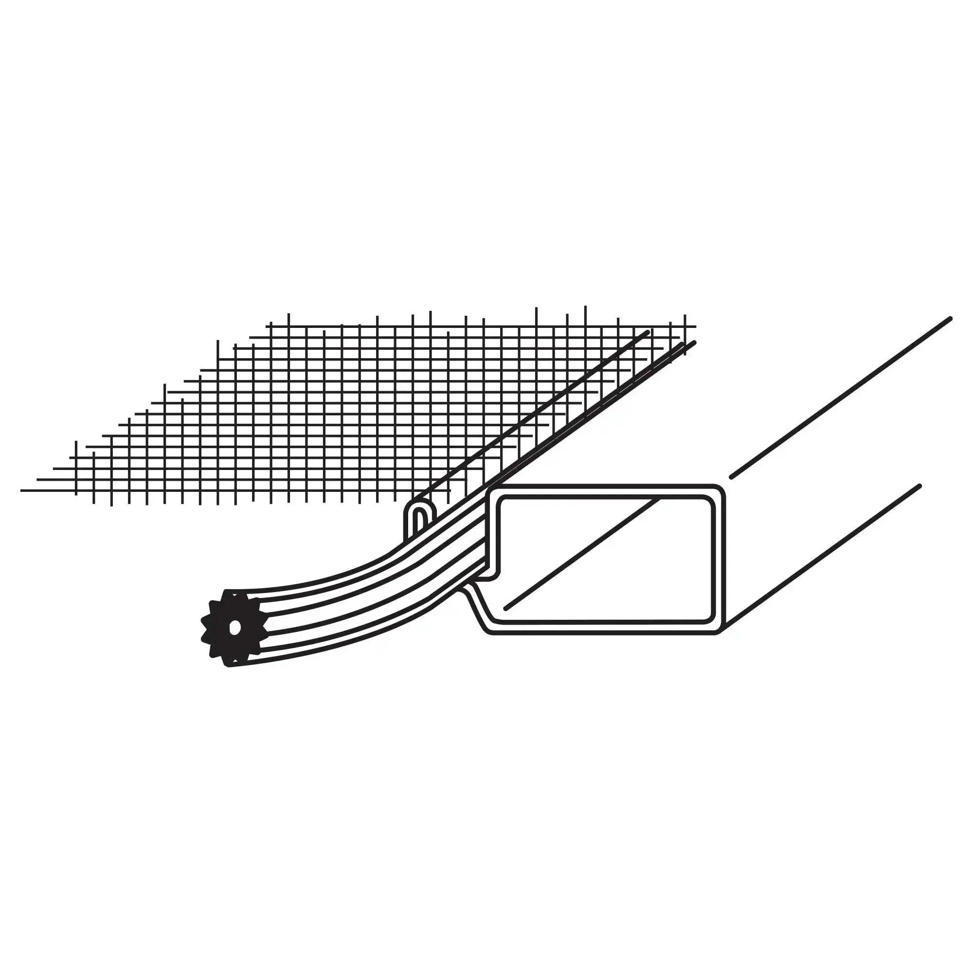 Bulk Screen Spline 0.155 Inch Diameter 25 Foot Roll Black Vinyl Spline For Window And Door Screens Fits Fiberglass And Aluminum Mesh Heavy Duty Replacement With Easy Install And Lasting Hold - Image 2