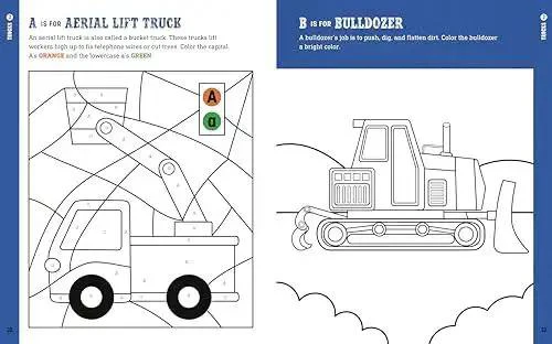 Busy Preschool Builders Learn With Trucks Tools And Mighty Machines In A Fun Construction Site Activity Book For Kid Friendly Hands And Curious Minds Ages 3 To 5 - Image 2