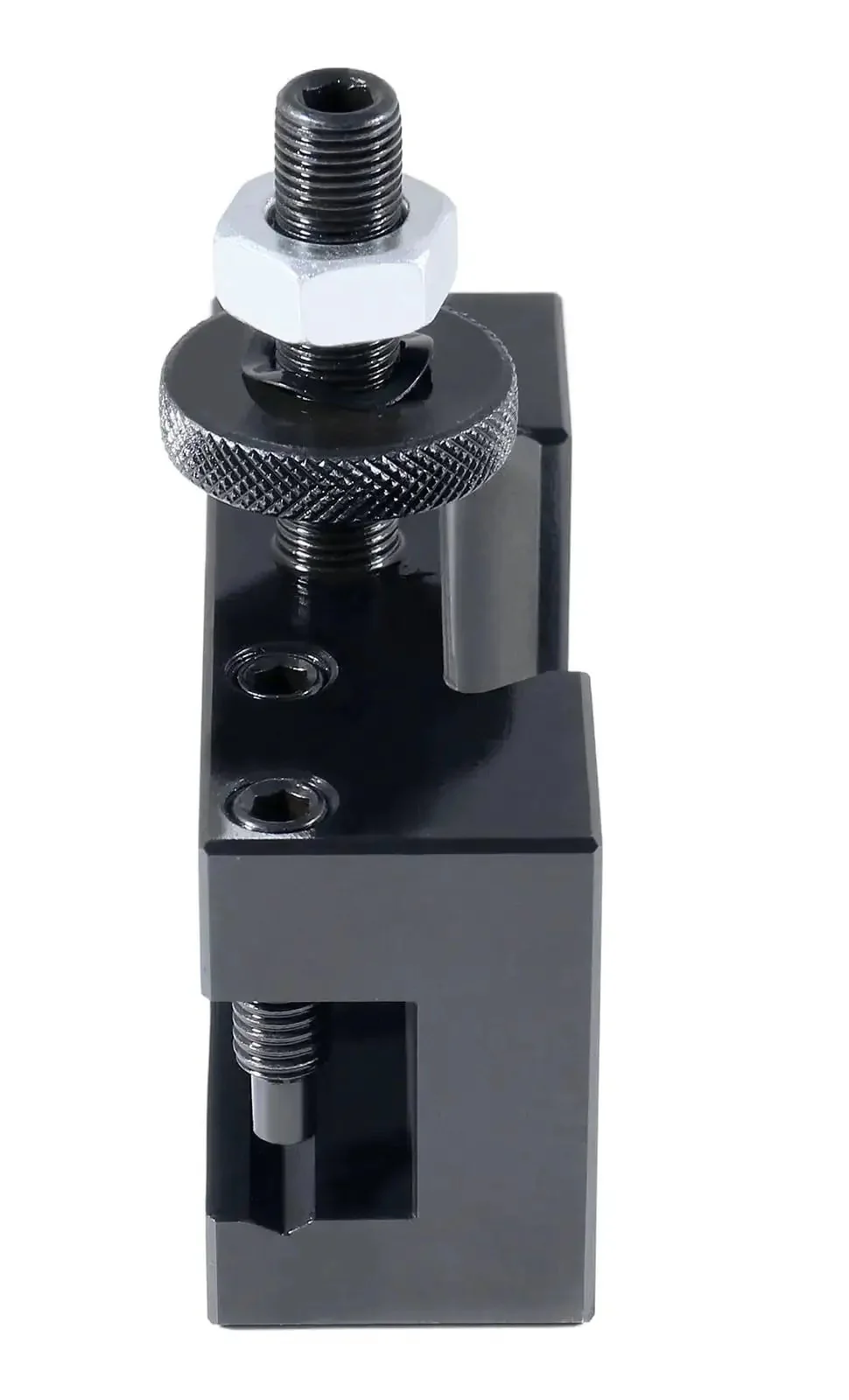BXA Style 2 Extra Large Quick Change Tool Holder For Three Quarter Inch Turning Tools, Boring And Facing, Lathe Post Adapter For 10 To 15 Inch Swing, Steel Construction, Precise Fit - Image 6