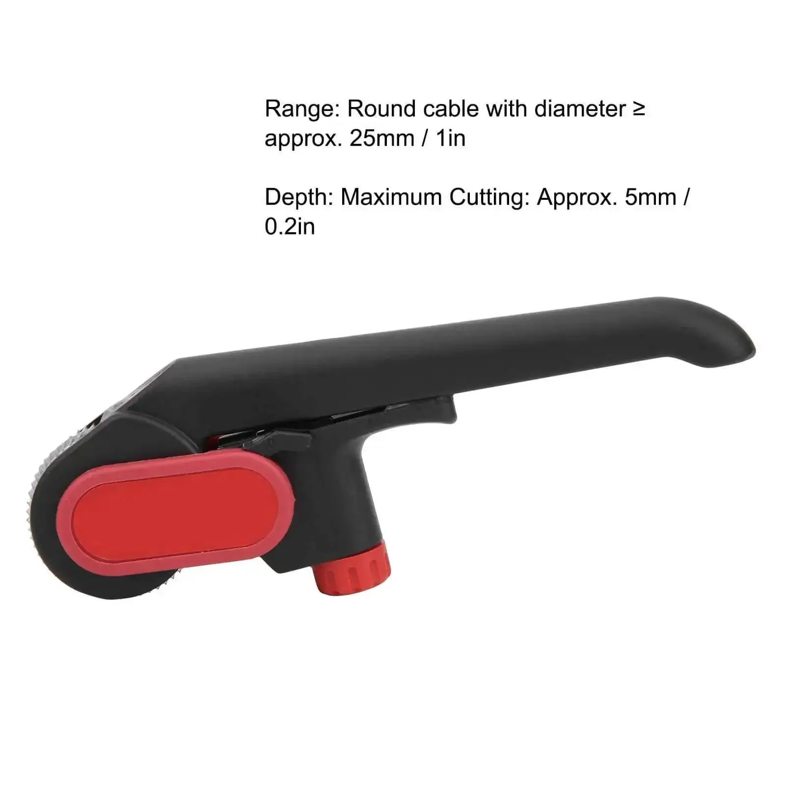 Cable Stripper With Protective Box Go-To Pro Grade Adjustable 5mm Depth Replaceable Blades For 25mm Round Cables Handy Hand Wire Stripping Tool For Electricians And Linemen Ergonomic Pliers Design For Precise Smooth Stripping - Image 7