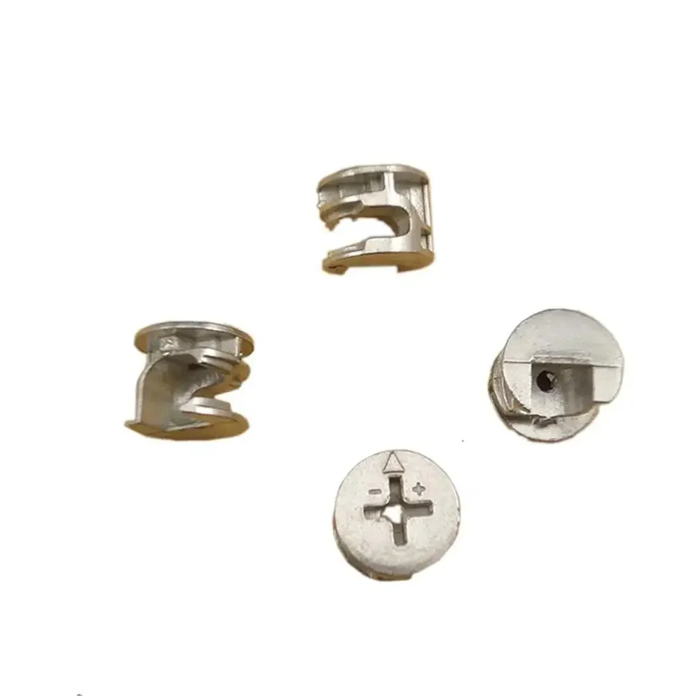 Cam Lock Fittings For Furniture Connectors Kit 20 Pack 15mm x 12mm For Cabinets Drawers Dressers Wardrobes And Panels Built Tough Zinc Alloy Anti Corrosion Easy Install Durable - Image 5
