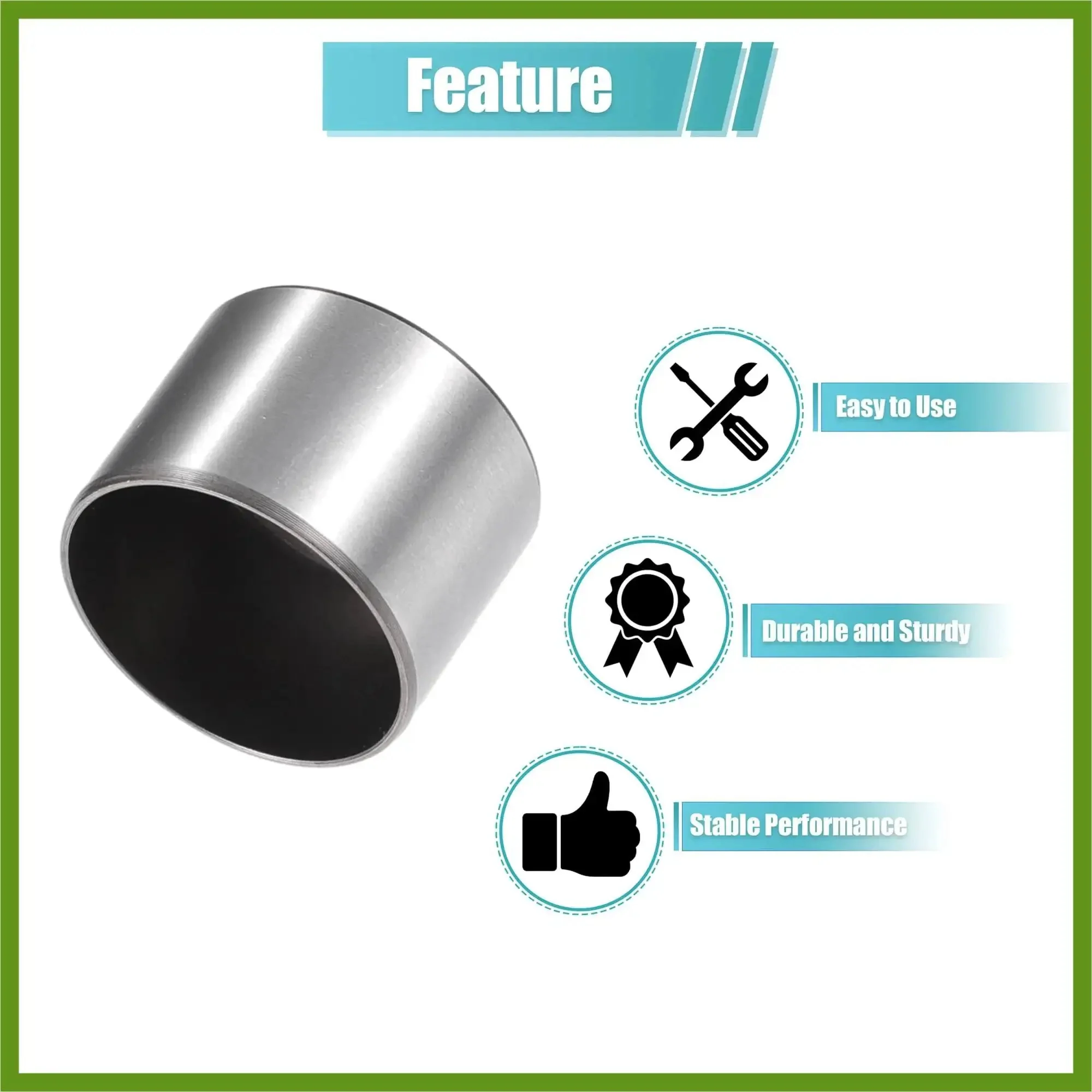 Camshaft Follower For High Pressure Fuel Pump Durable Fuel Pump Cam Follower Compatible With Ford Edge Escape Focus Fusion Explorer Fiesta Lincoln MKT LR4 Discovery 2010 2019 Replacement No 8W9Z6C287A - Image 2