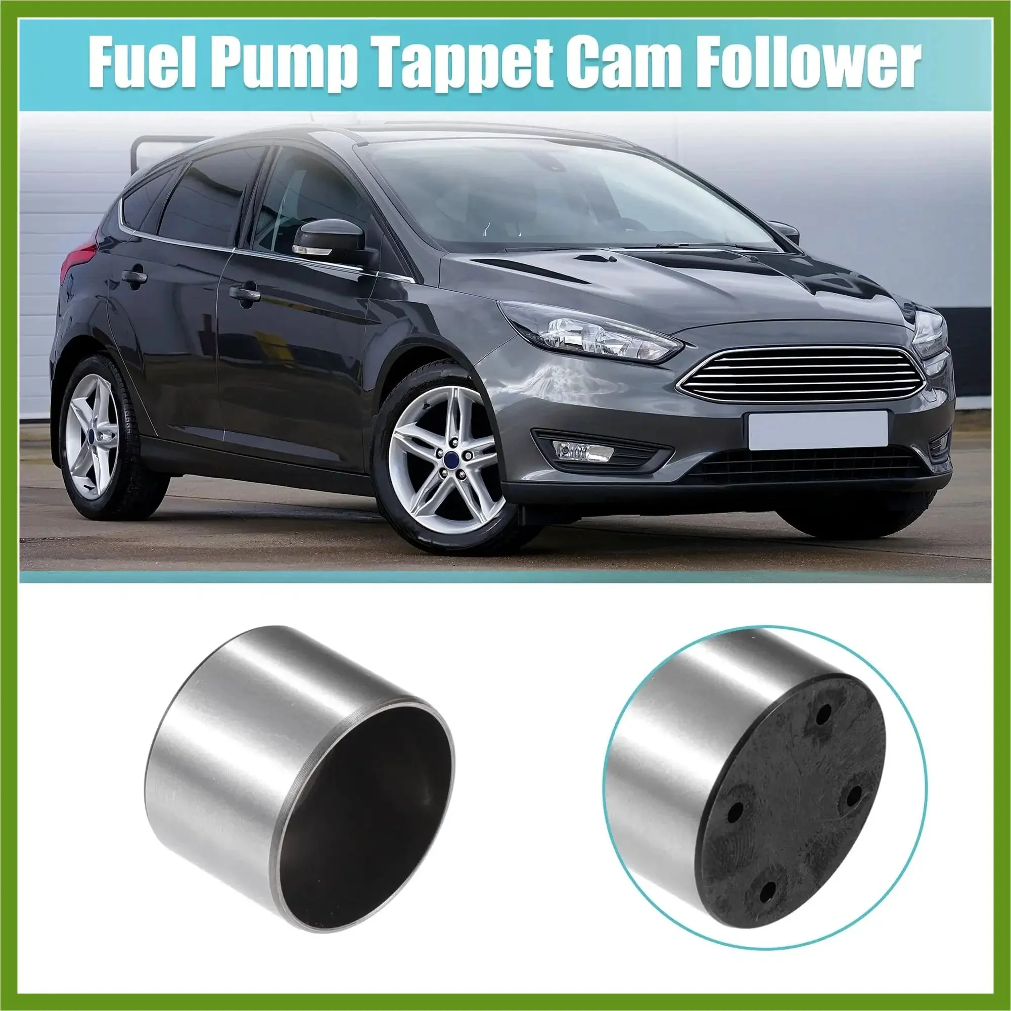 Camshaft Follower For High Pressure Fuel Pump Durable Fuel Pump Cam Follower Compatible With Ford Edge Escape Focus Fusion Explorer Fiesta Lincoln MKT LR4 Discovery 2010 2019 Replacement No 8W9Z6C287A - Image 7