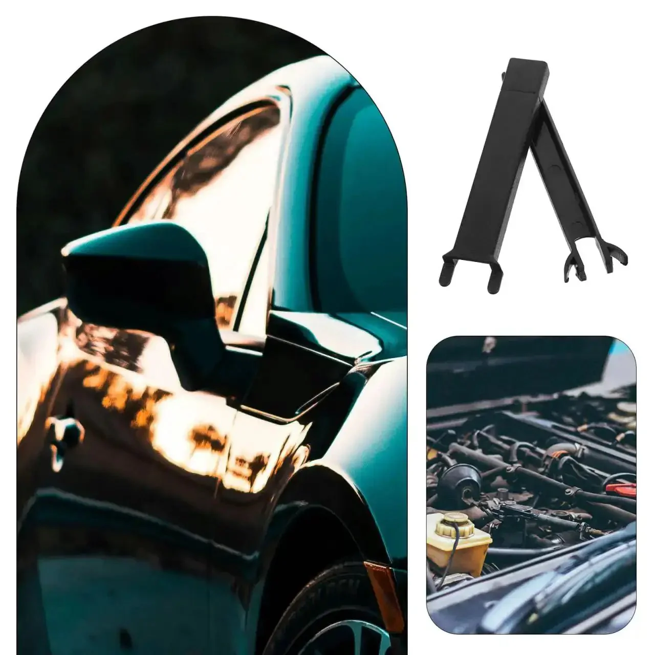 Car Wire Sleeve Cable Protector For Dash Cam Installation Durable Plastic Wire Cover Trough Bracket For Clean Safe Electrical Management In Your Ride And Easy DIY Wiring - Image 8