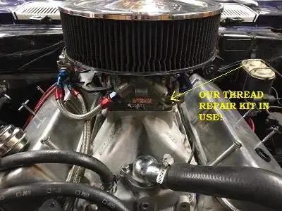 Carburetor Float Bowl Screw Helicoil Style Thread Repair Kit With Hardened Stainless Inserts And Drill Restores Stripped Threads On All Float Bowl Screws Reuses Your Original Screws And Keeps Your Ride Tight USA Made - Image 2