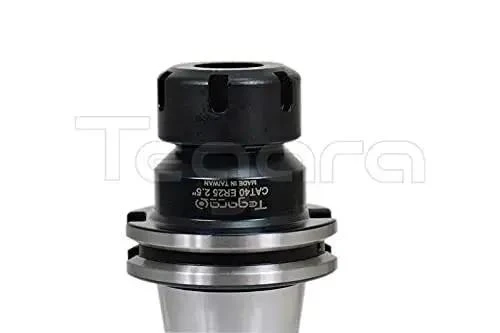 CAT40 ER25 2.5 Inch Projection Collet Chuck Tool Holder Set Of 4, 5/8x11 UNC Drawbar, Nut Diameter 1.65 Inch, 95 Ft-Lb Max Torque, TIR 0.0001 Inch, Balanced To G2.5 For 20,000 RPM - Image 7