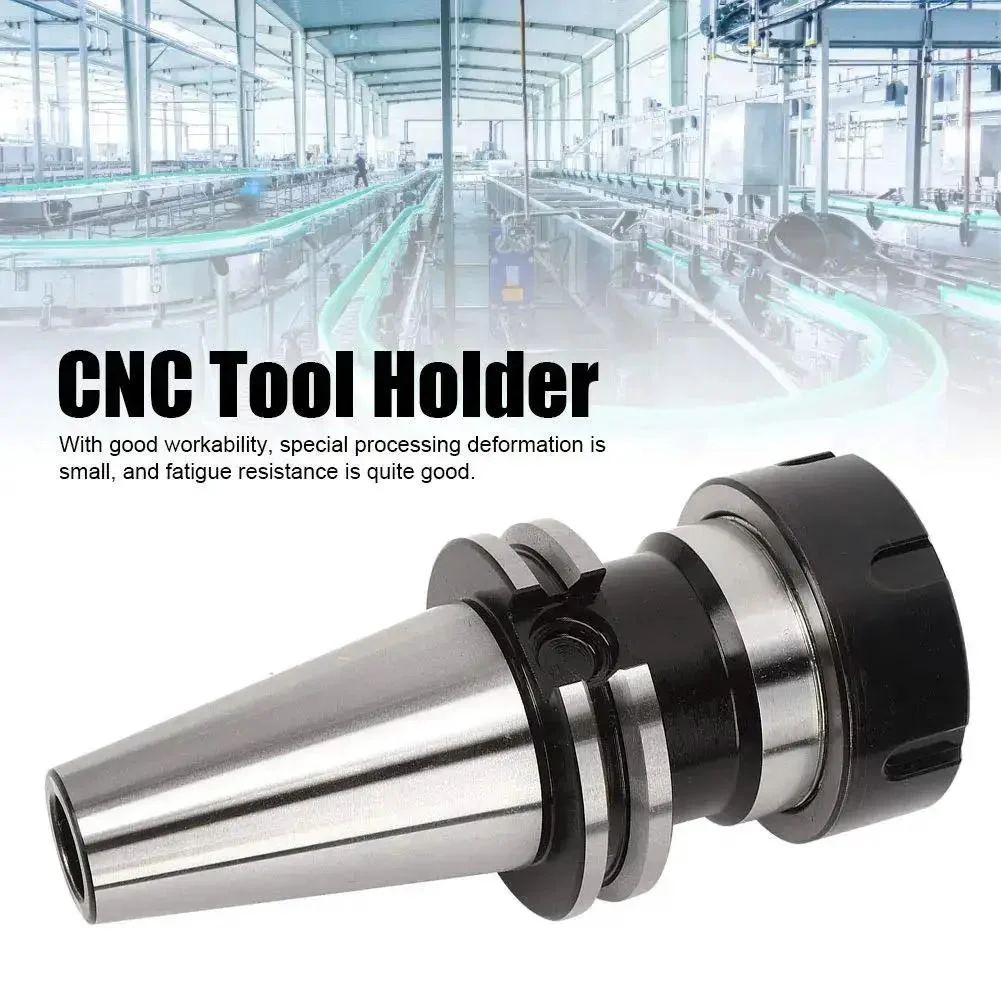 CAT40 ER40 80 CNC Tool Holder Lathe Collet Chuck Built To Last No Frills Precision Machining With US Standard Accuracy High Rigidity And Toughness Ideal For Industrial Grade Metalworking Projects - Image 3