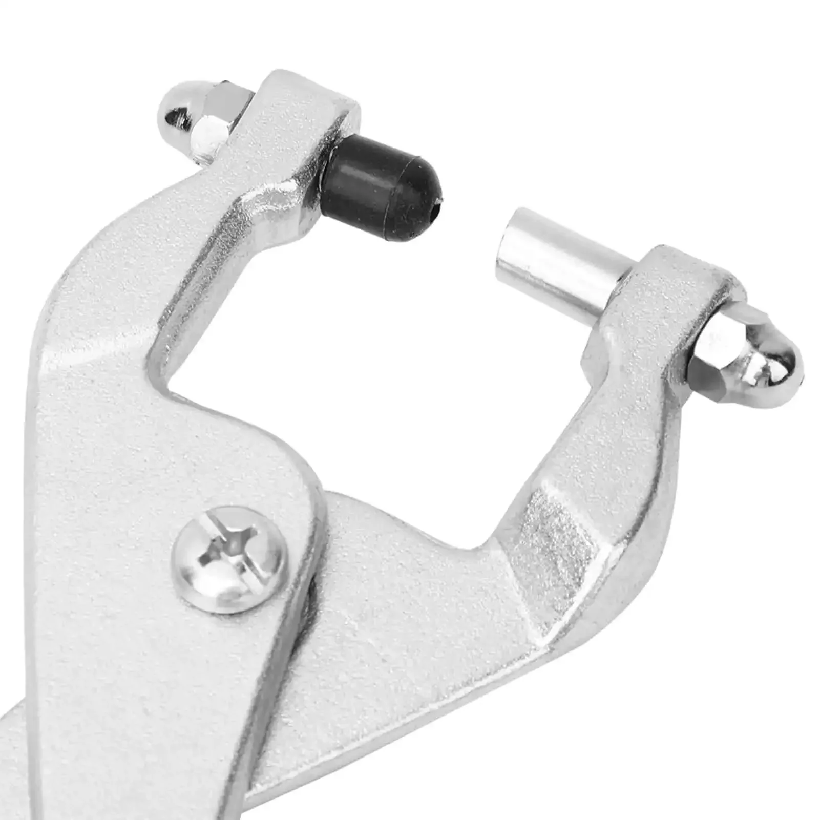 Ceiling Grid Hole Punch Pliers Kit 9.57 Inch Multi Purpose Metal Hole Punch Tool With 3.27mm Punch For Thin Metal Sheets Hand Punch For Drop Ceiling Hardware Install No Fuss DIY Friendly Compound Leverage For Cleaner Faster Cuts - Image 2