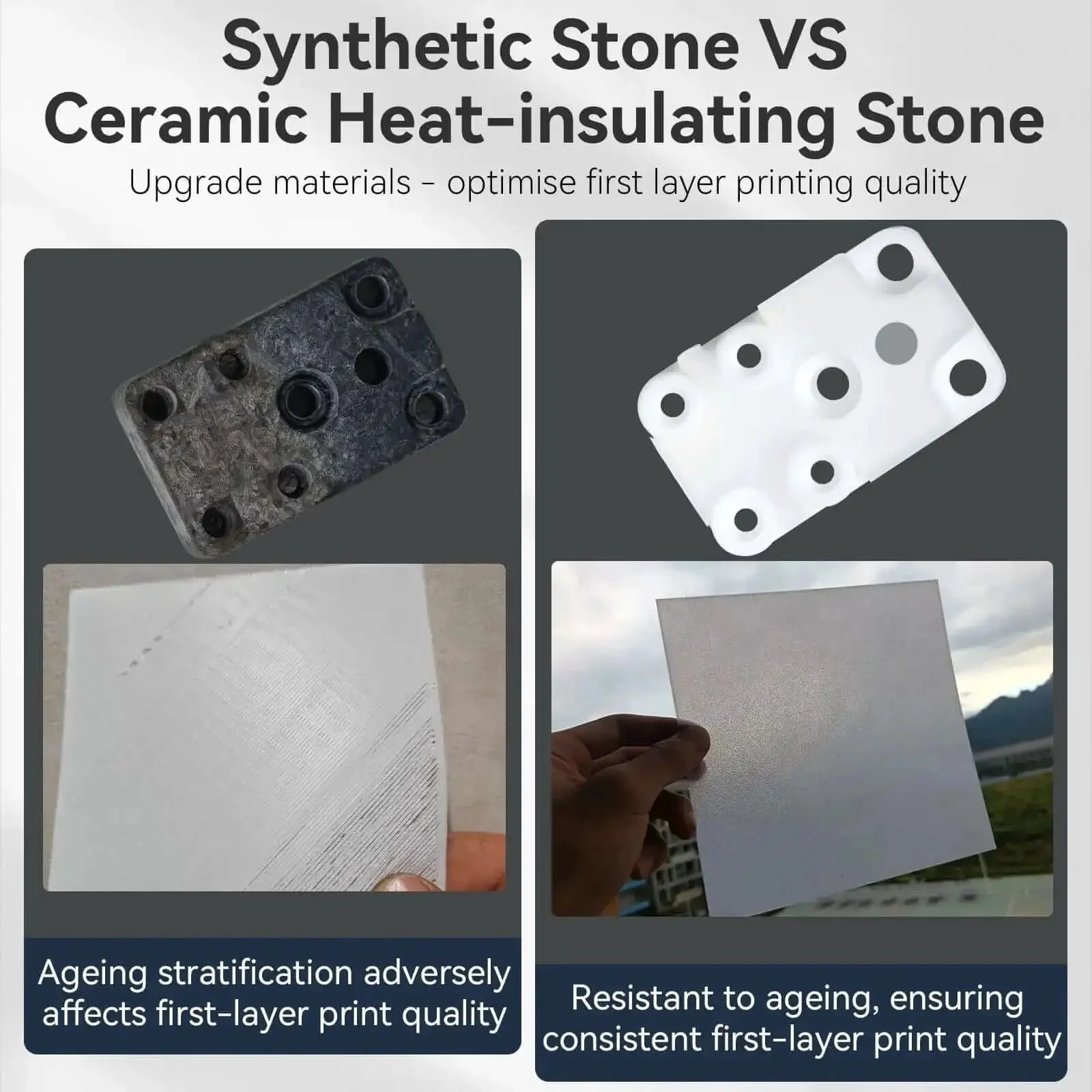 Ceramic Zirconia Hotend Upgrade Kit For 3D Printers Like A1 And A1 Mini, Game Changing For First Layer Adhesion, Withstands Up To 350 C, High Temperature Resistant And Anti Aging, Low Thermal Conductivity Keeps Heat From Bed, Improves Print Quality - Image 7