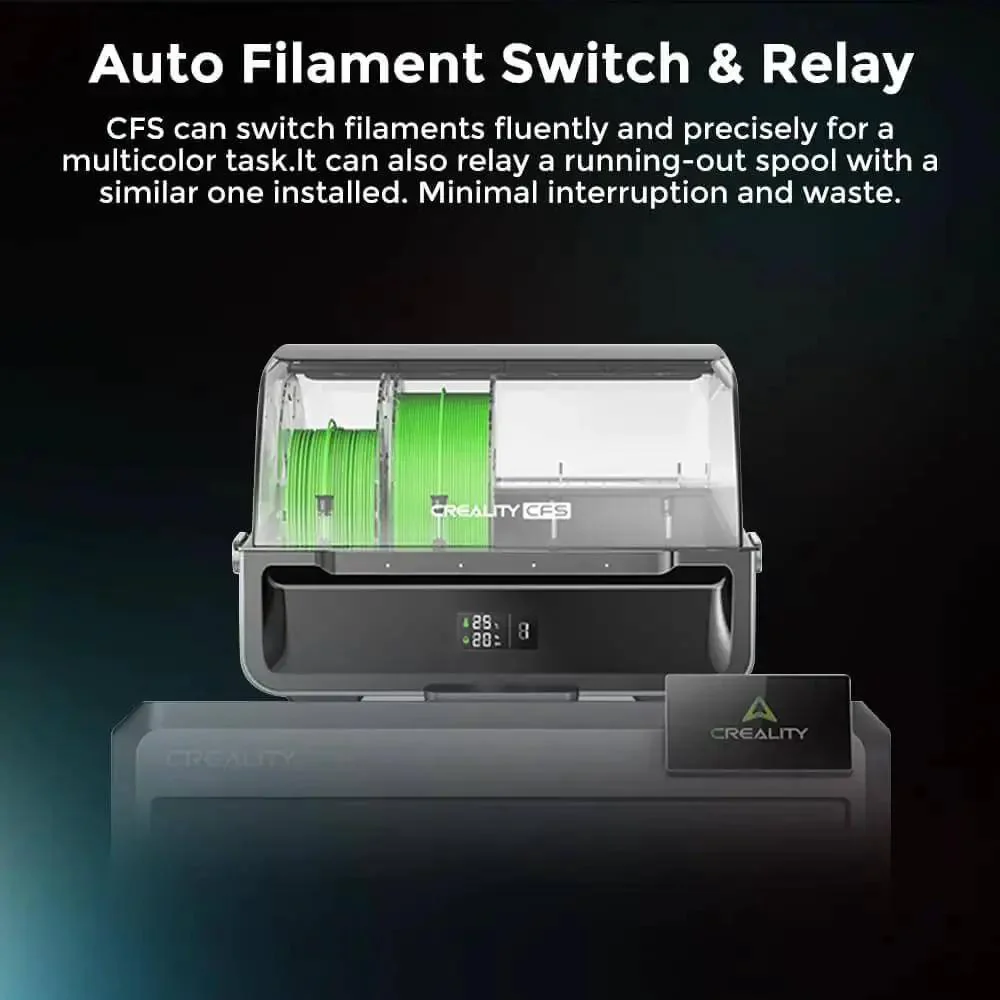 CFS Multicolor 3D Printing System With Four Color Modules For Seamless 16 Color Printing Auto Switch Anti Moisture Storage Upgrade Kit For K1 K1 Max K1C K2 And K2 Plus 3D Printers - Image 5