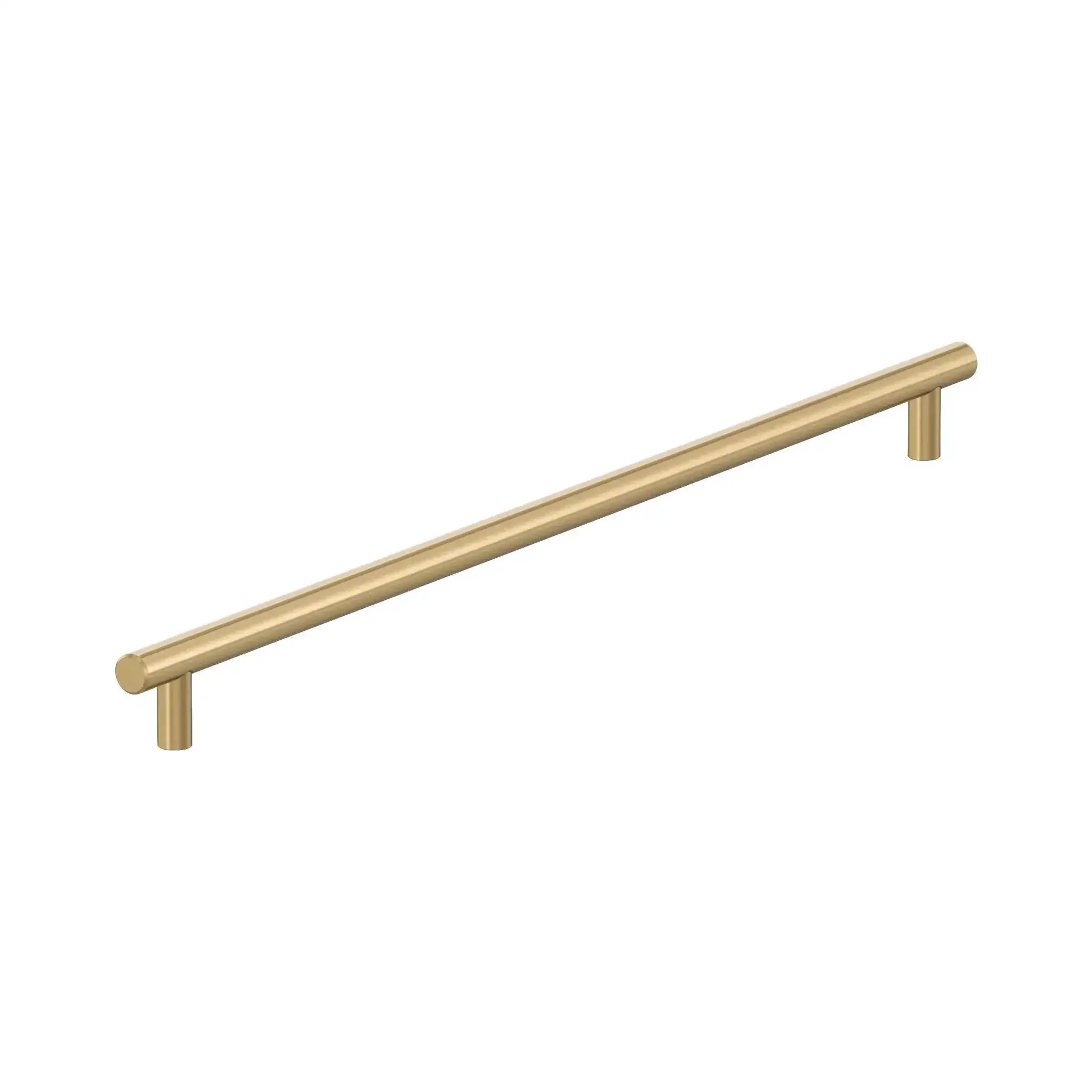 Champagne Bronze 24 Inch Center-To-Center Appliance Pull, Long Bar Cabinet Handle For Oversized Cabinets And Paneled Appliances, Heavy-Duty Modern Kitchen Hardware