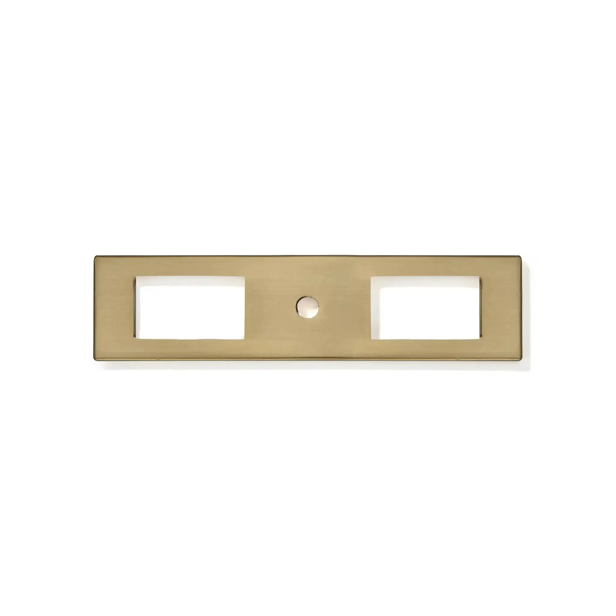 Champagne Bronze 4 Inch Cabinet Knob Pulls 5 Pack Back Panel Solid Backplate For Kitchen Bathroom And Furniture Pull Handles For Cabinets And Drawers Now