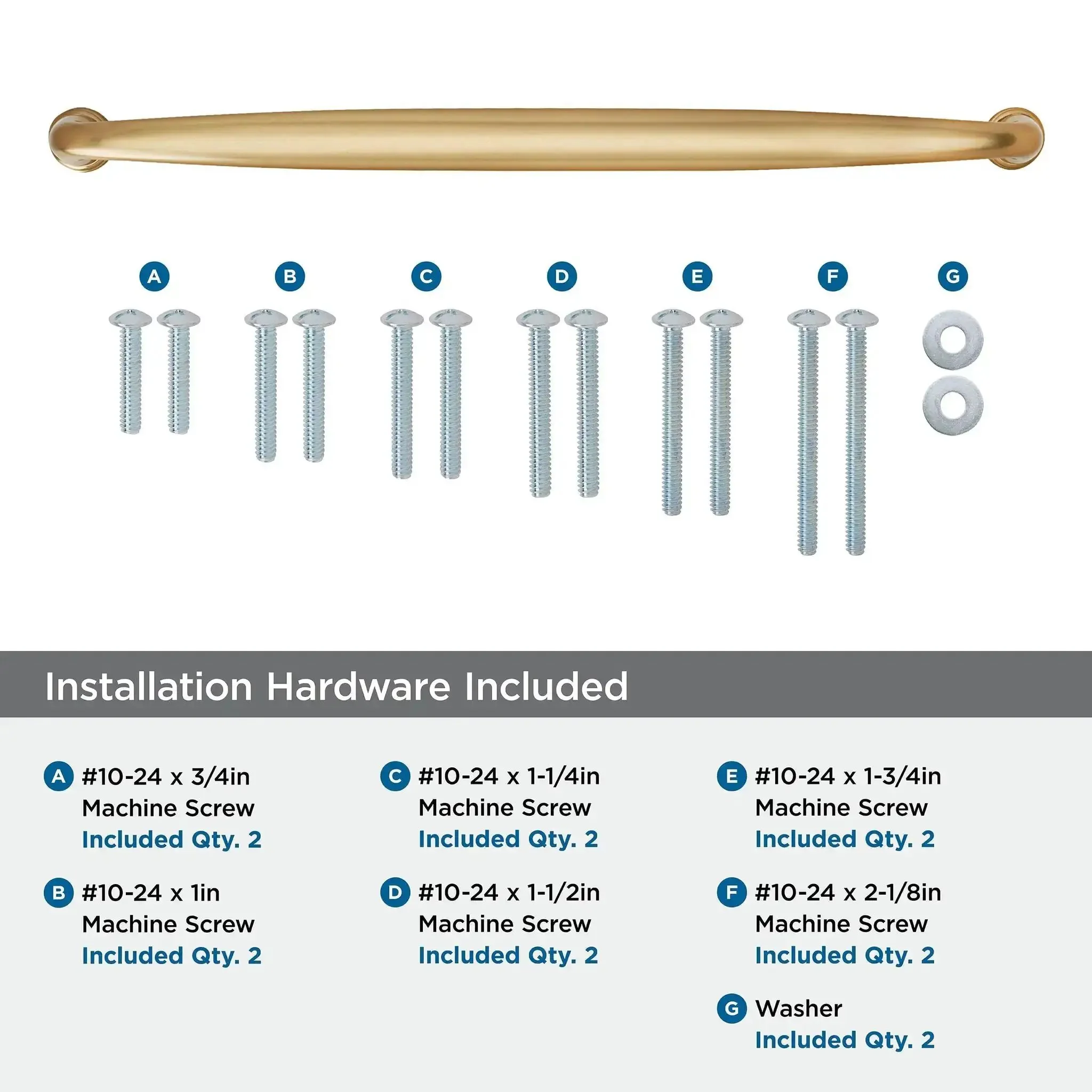 Champagne Bronze Appliance Pull For Large Paneled Cabinets, 18 Inch Center To Center Cabinet Handle, Heavy Duty Kane Style, Transitional Furniture Hardware, Nearly 19 And A Quarter Inch Overall Length, Beefy Yet Sleek And Easy Install - Image 4