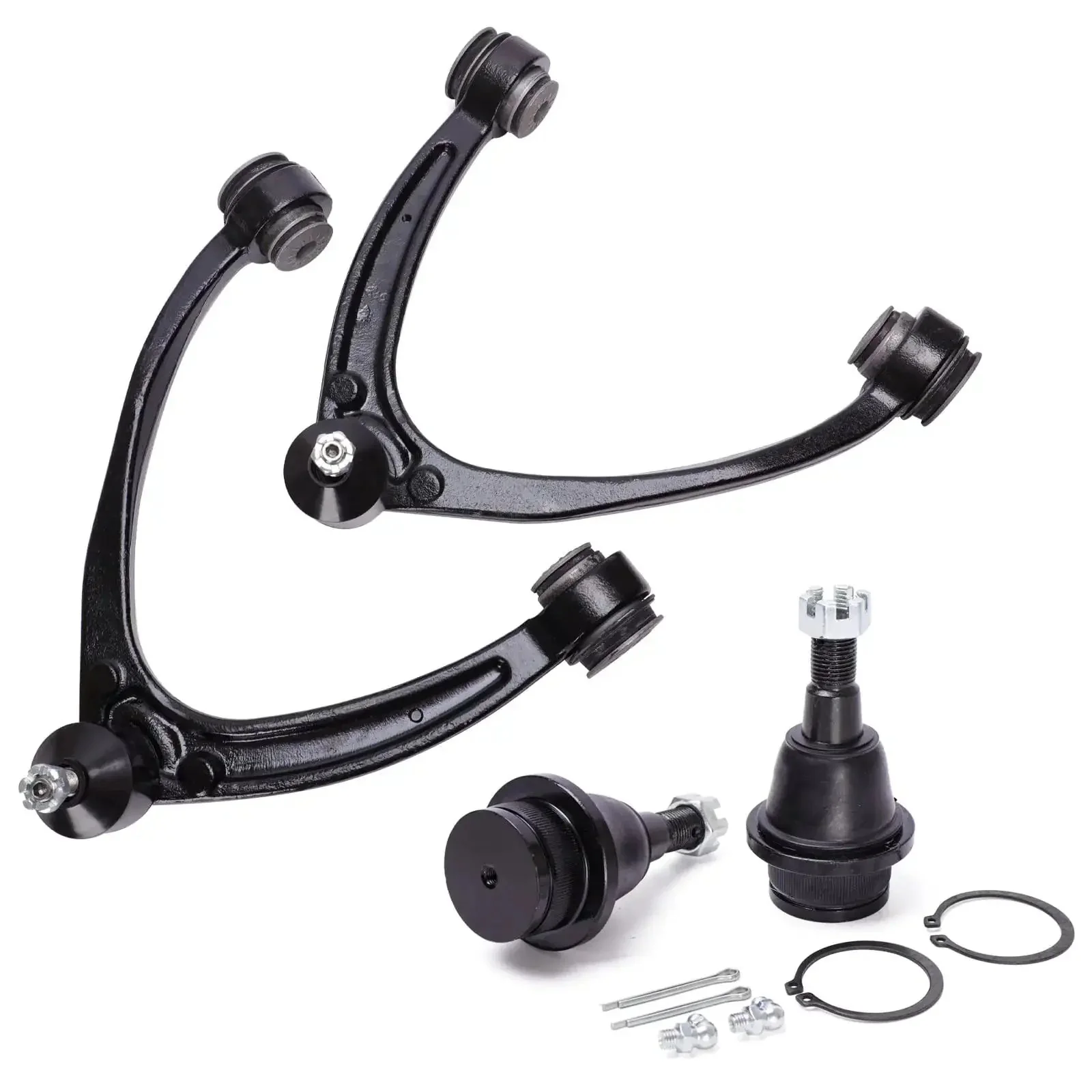 Chevrolet Front Suspension Kit 2007-2014 10Pc Heavy Duty Ready Fit With 2 Upper Control Arms 2 Lower Ball Joints 2 Sway Bars 2 Inner Tie Rods 2 Outer Tie Rods Fits Avalanche Tahoe Silverado Suburban GMC Sierra Yukon XL Escalade ESV EXT - Image 2