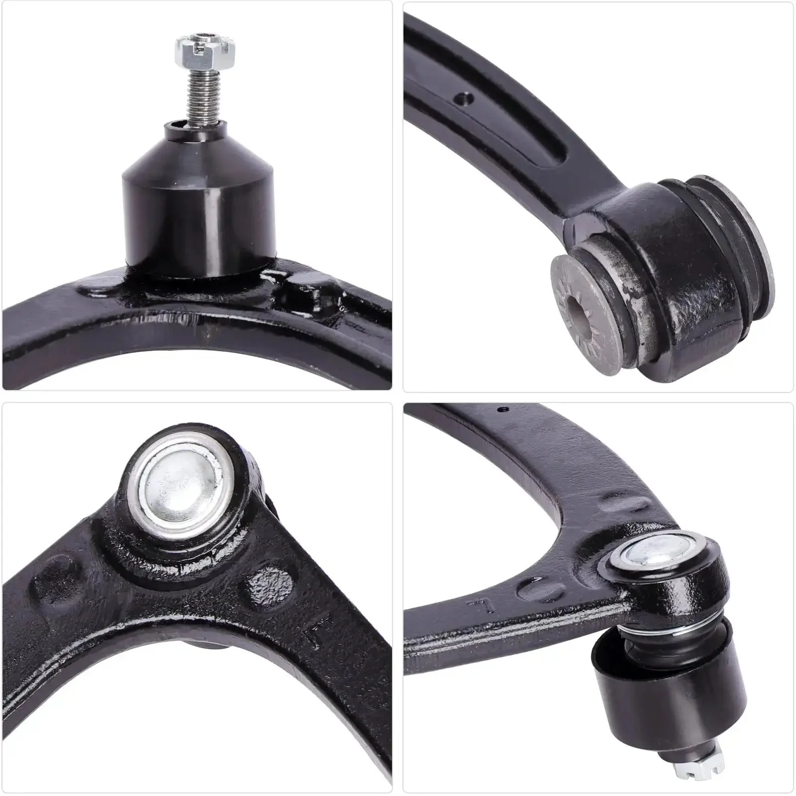 Chevrolet Front Suspension Kit 2007-2014 10Pc Heavy Duty Ready Fit With 2 Upper Control Arms 2 Lower Ball Joints 2 Sway Bars 2 Inner Tie Rods 2 Outer Tie Rods Fits Avalanche Tahoe Silverado Suburban GMC Sierra Yukon XL Escalade ESV EXT - Image 4