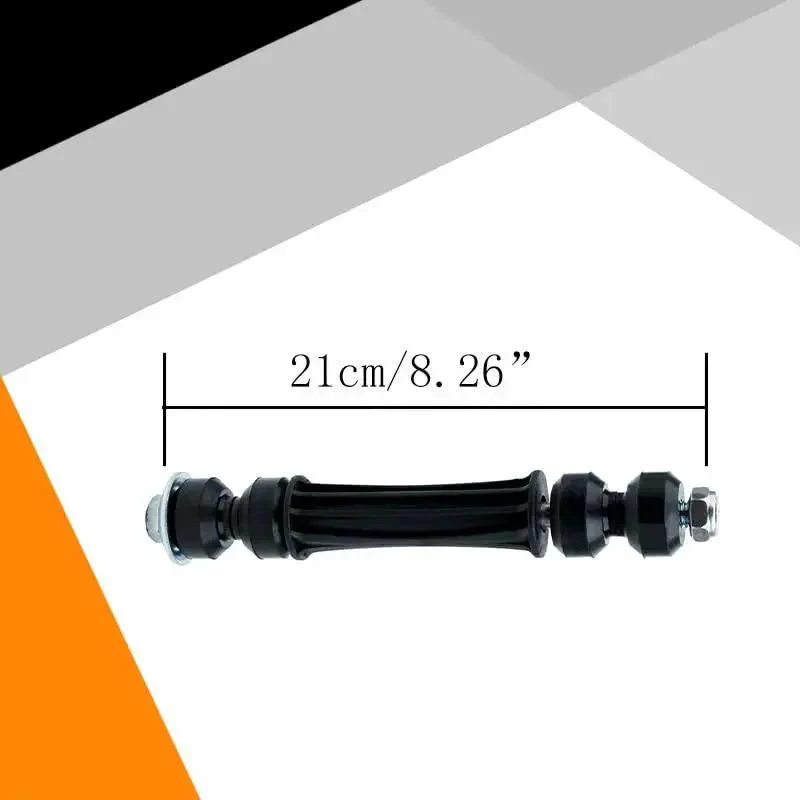 Chevrolet Front Sway Bar End Link Pair For 2007 To 2016 Escalade Avalanche Silverado Suburban Tahoe Sierra Yukon Stabilizer Kit Driver And Passenger Side OEM Grade - Image 5