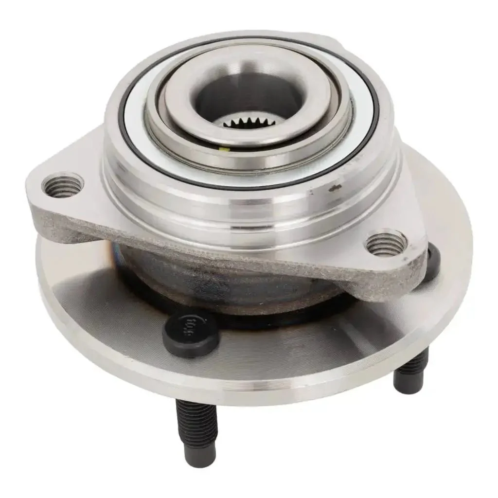 Chevy Cobalt Front Wheel Hub Assembly Replacement 2005 2006 2007 2008 2009 2010 Driver Or Passenger Side Ball Bearing 33 Spline 4 Studs 4 By 3.94 Inch Bolt Pattern Single Piece Direct Fit - Image 3