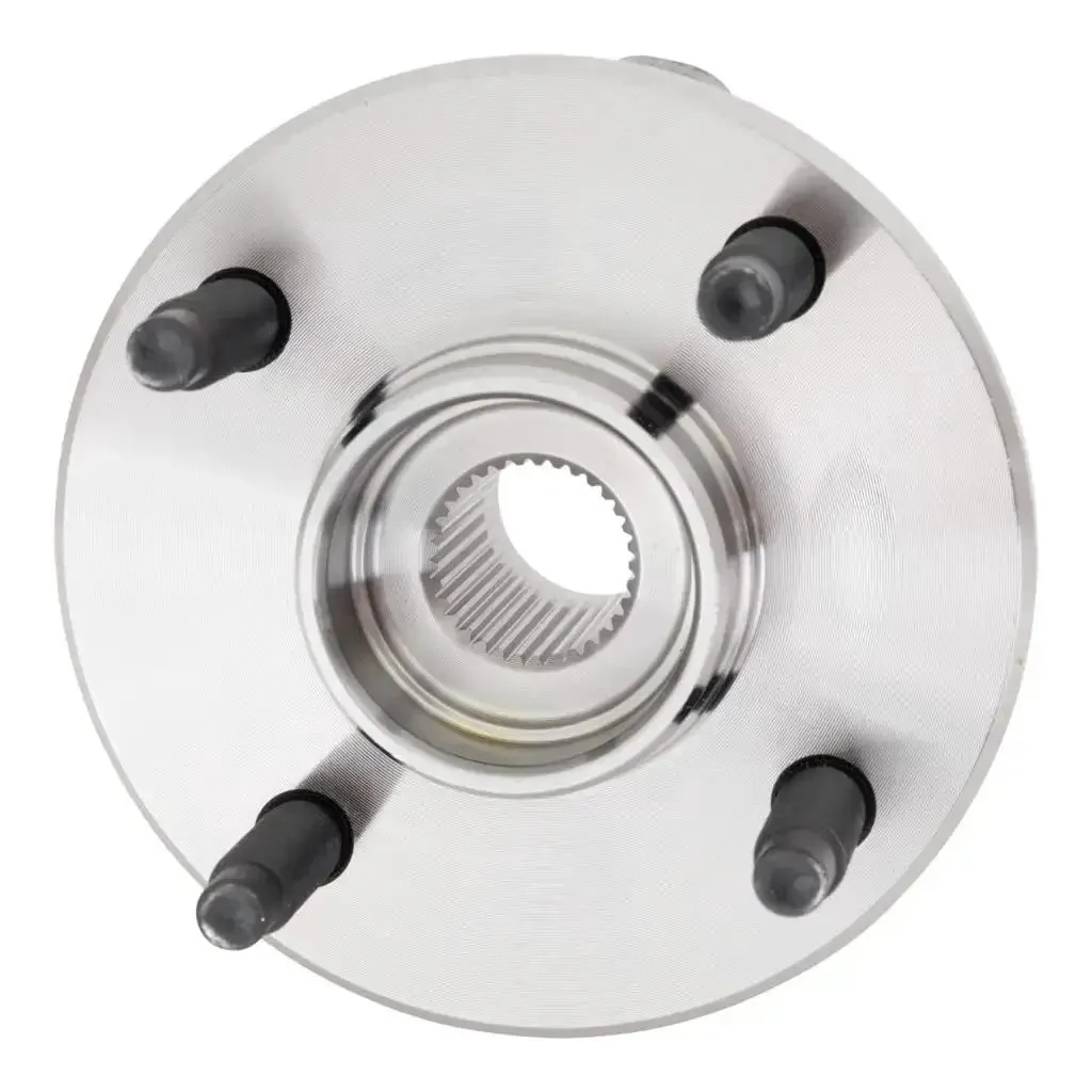 Chevy Cobalt Front Wheel Hub Assembly Replacement 2005 2006 2007 2008 2009 2010 Driver Or Passenger Side Ball Bearing 33 Spline 4 Studs 4 By 3.94 Inch Bolt Pattern Single Piece Direct Fit - Image 4