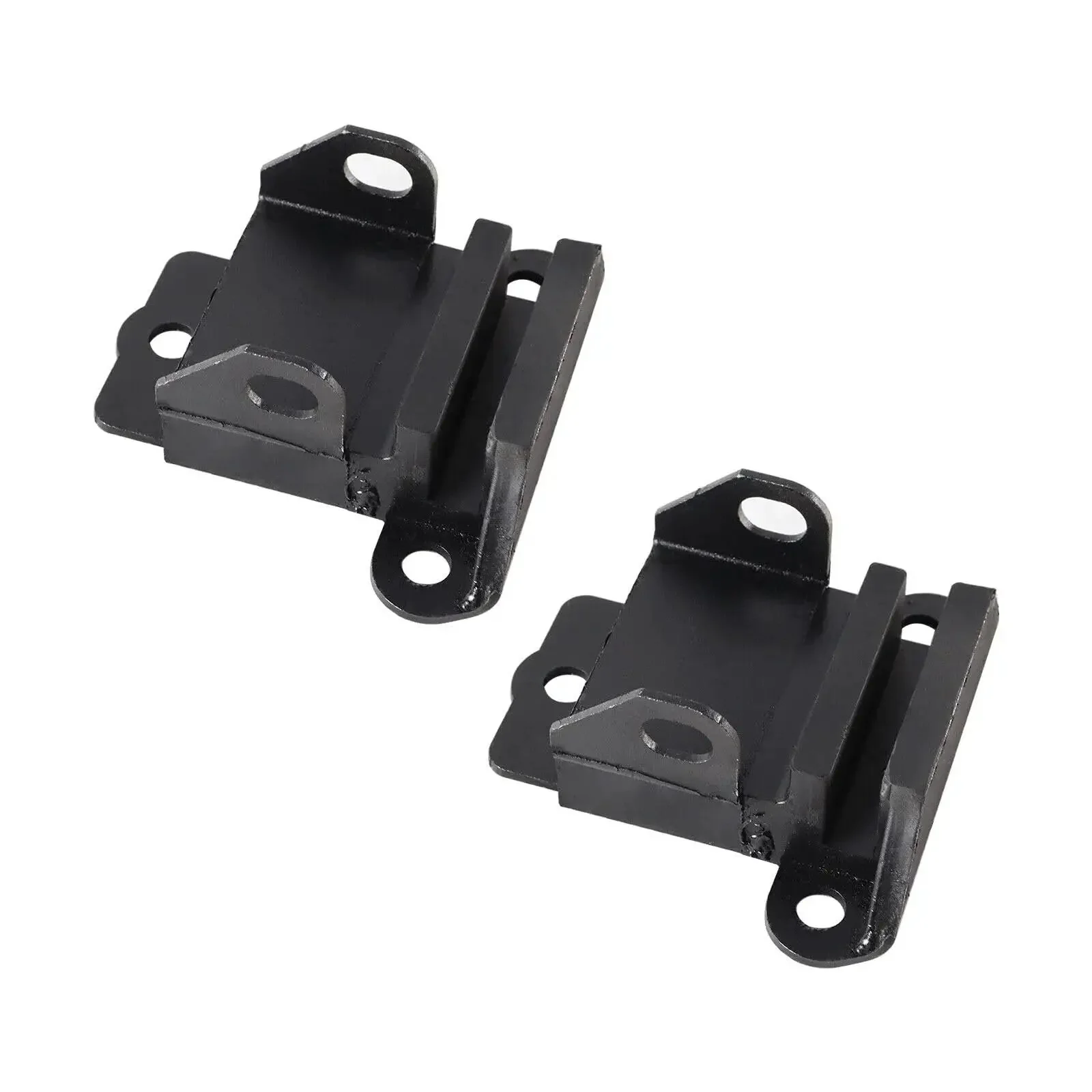 Chevy Engine Motor Mount Kit For 1957 To 1973 Small Block V8 230 235 283 307 327 350 Set Of 2 Mounts Durable Rubber Vibration Dampening For Classic Impala C10 C20 C30 And More - Image 3