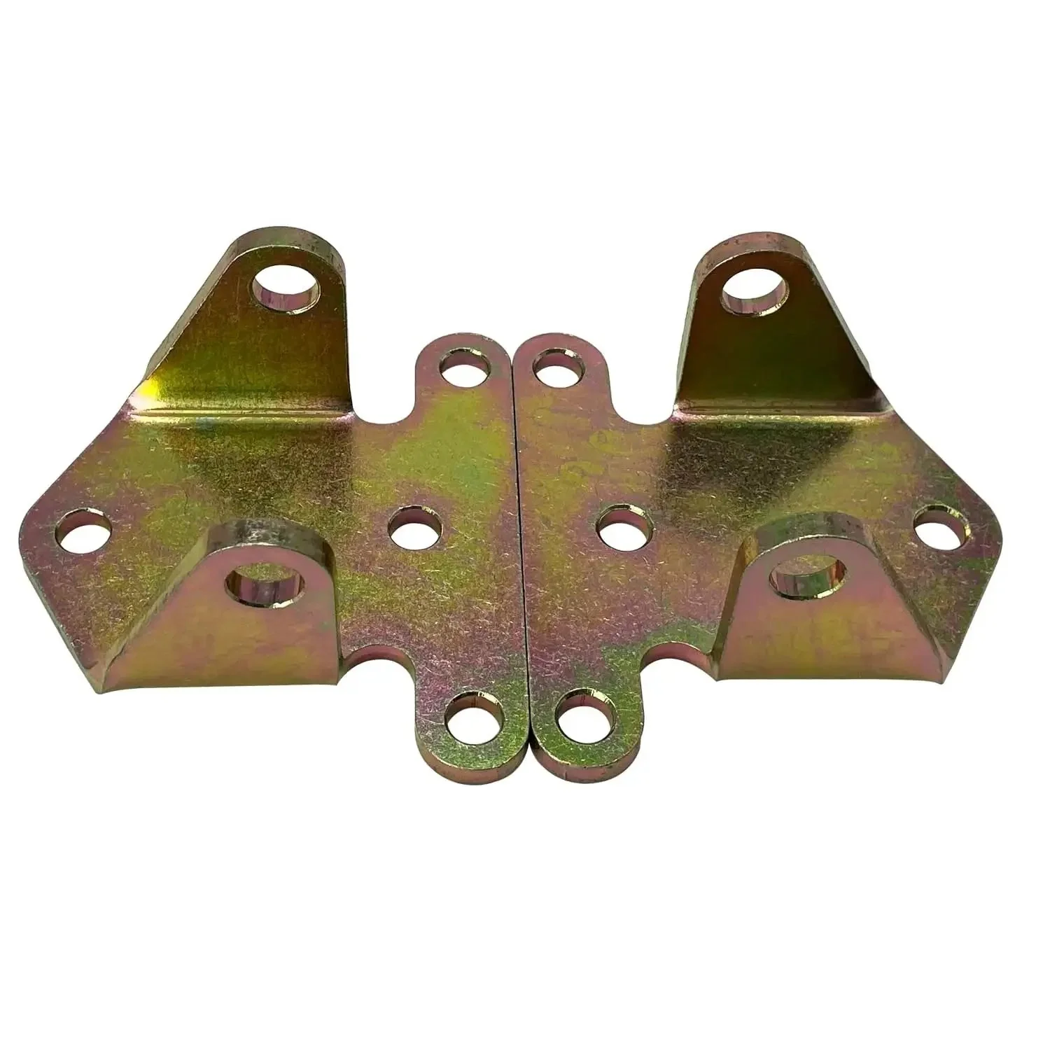 Chevy V8 Small Block Motor Mount Kit, Heavy Duty Steel Fixed Mount With Bolts, 2 Pack, Engine Mounts For SBC Engines, Durable Steel Construction, Replaces Upper Rubber Mount For Secure Powertrain Vibration Control - Image 4