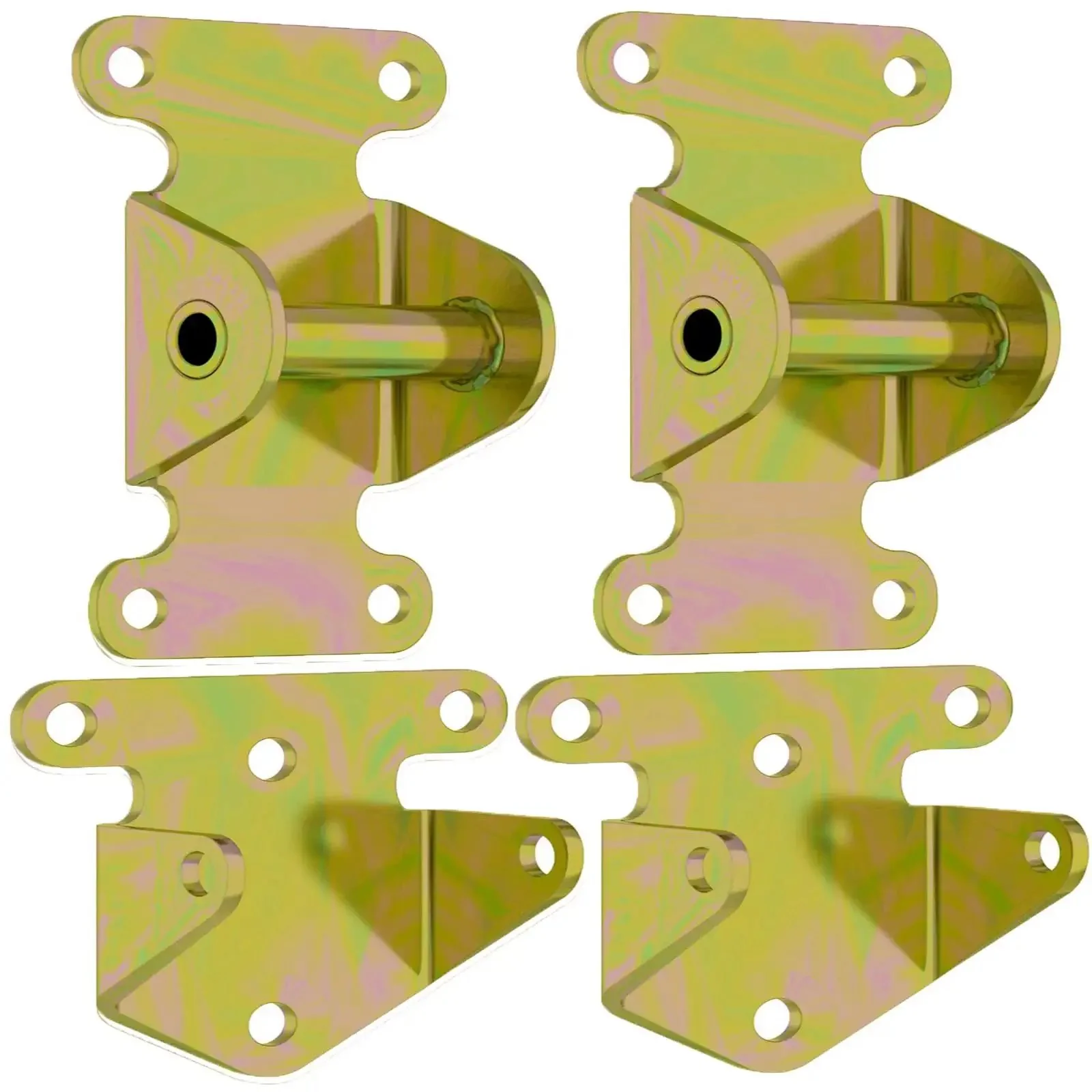 Chevy V8 Solid Steel Frame And Motor Mount Kit For SBC And BBC Engines Beefy Frame Mounts And Heavy Duty Motor Mounts For Small Block 283 327 350 400 And Big Block Chevy Off Road Racing