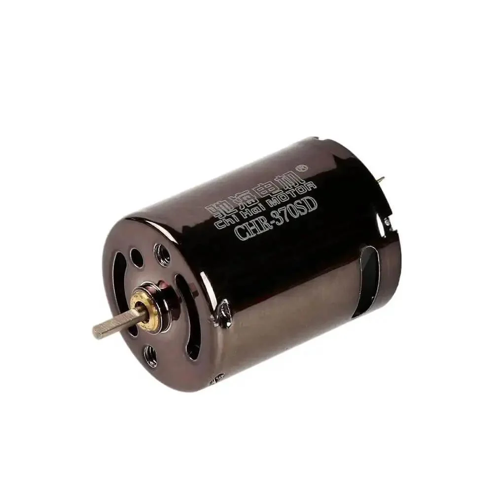 CHR-370SD High DC 11.1V 26000 RPM NdFeB Carbon Motor For Nail Polisher Replacement Part With Durable Build And Smooth Power For Pro Grade Manicure Drill For Smooth Finishing