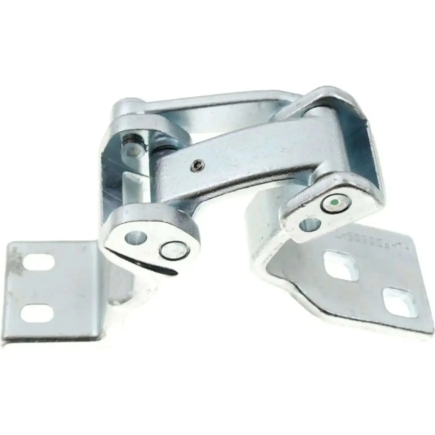 Chrome Door Hinge Set Pair For Ford Transit Connect 2010 2013 Left Driver And Right Passenger Upper Hinges Easy Install Smooth Operation OE Replacement 2 Pieces - Image 2