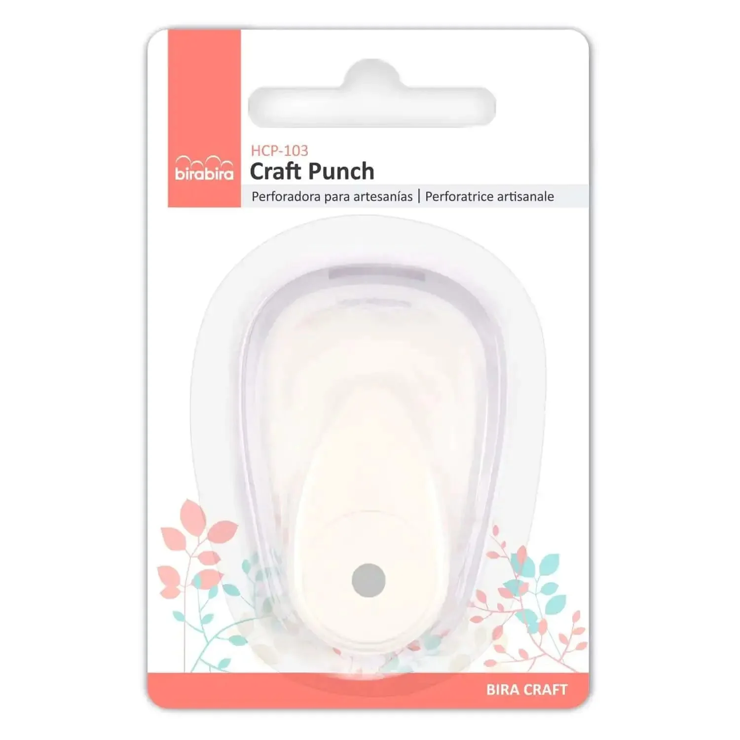 Circle Shape One Quarter Inch Lever Action Hole Punch For Paper Crafting And Scrapbooking With Flip Over Alignment No Fuss To Use And Durable Craft Punch For Card Making And DIY Projects - Image 2