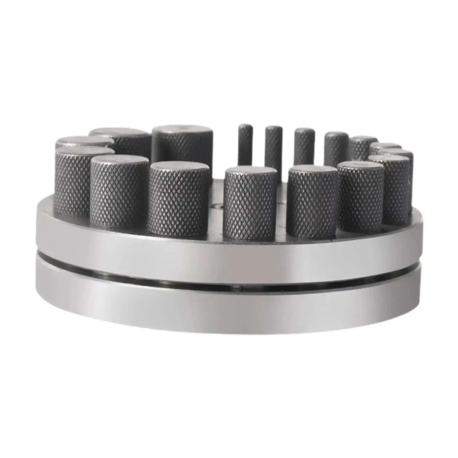 Circular Disc Cutter Set For Metalworking Heavy Duty Punch Die Kit For Jewelry Making And Gaskets Sheets And Pendant Projects Compact Tool With Easy Grip Handle Complete Metal Forming Set For Pro Grade