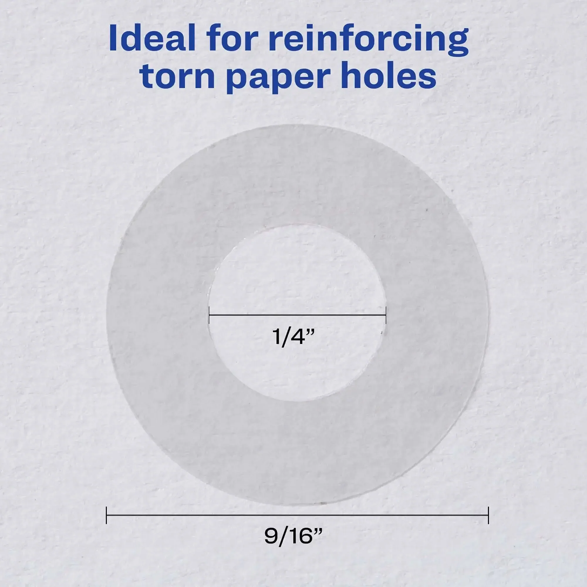 Clear Hole Reinforcement Labels For 3 Hole Punched Pages One Quarter Inch Diameter Non Printable Durable Polyvinyl Reinforcement Stickers Set Of 200 For Extending Page Life In Binders - Image 6