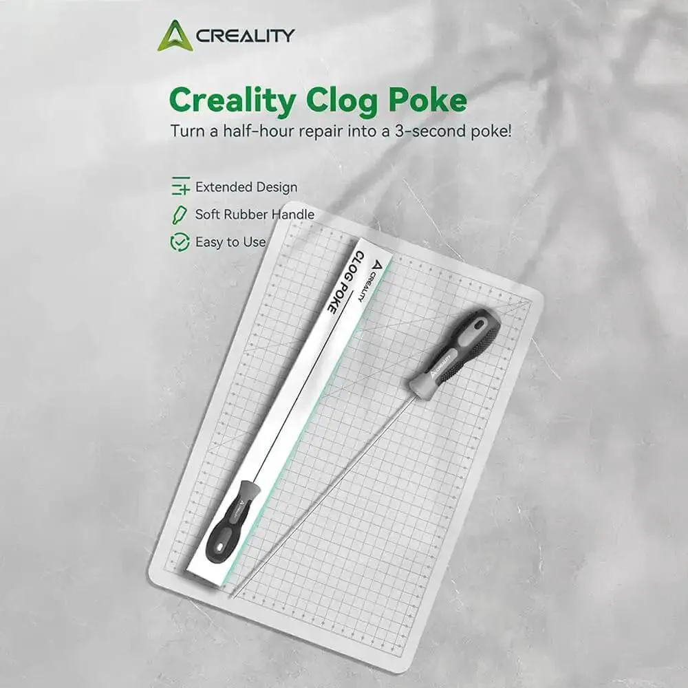Clog Poke 3D Printer Nozzle Cleaning Kit for 1.75mm Filament Nozzles with 1.5mm Arrow Tip Needle Heavy Duty Steel Pro Grade Cleaning Hotend No Disassembly Needed Fits Most FDM 3D Printers - Image 7
