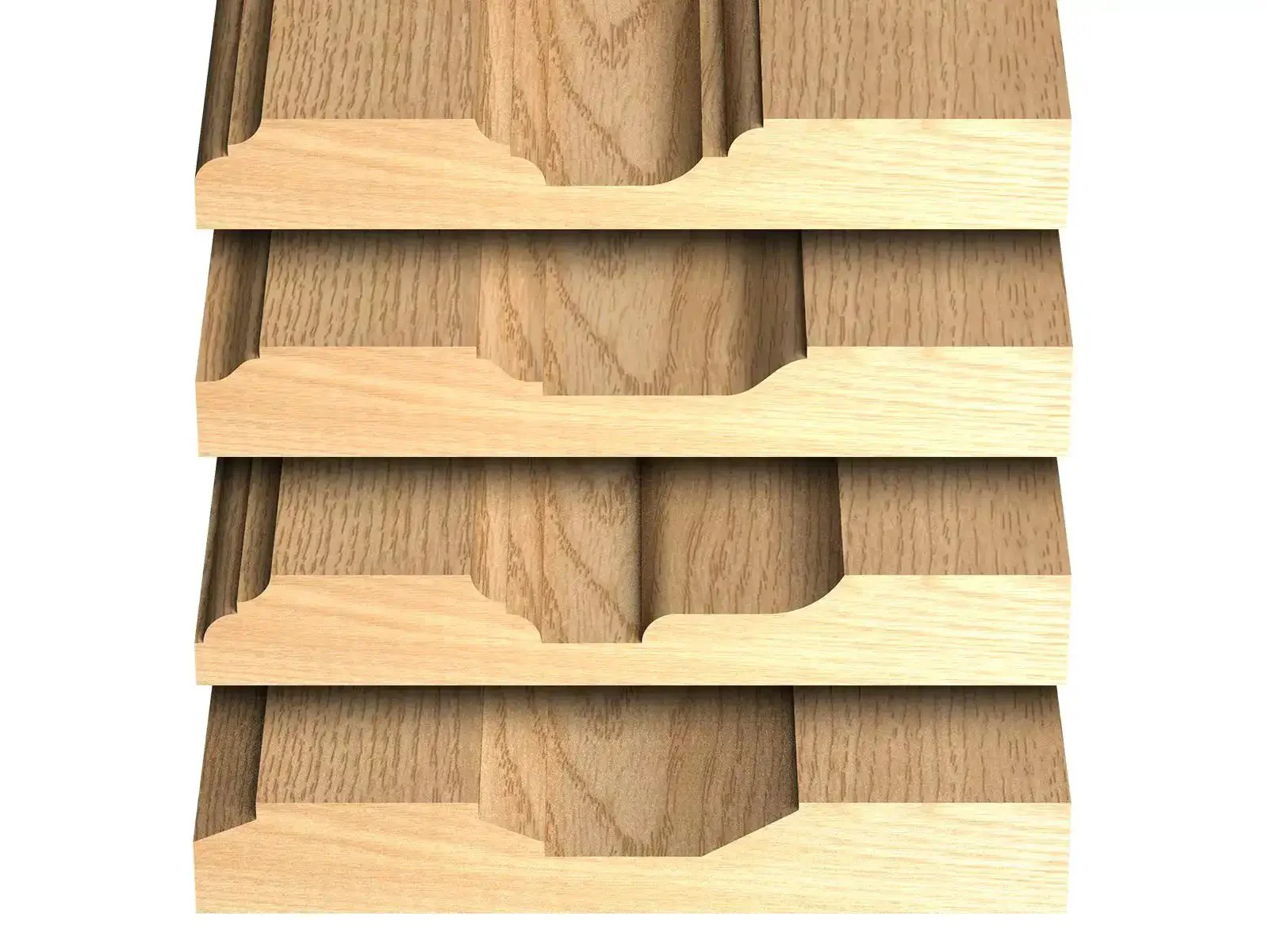 CNC Cabinet Door Raised Panel Router Bit 1-1/2 Inch Diameter, 1/2 Inch Shank, 30 Degree Bevel, Faux Panel Router Bit For Cabinets, Two Flute Carbide Cutters, Micro-Grain Tungsten Carbide Blades, Pro Grade For CNC Or Handheld Routers - Image 3