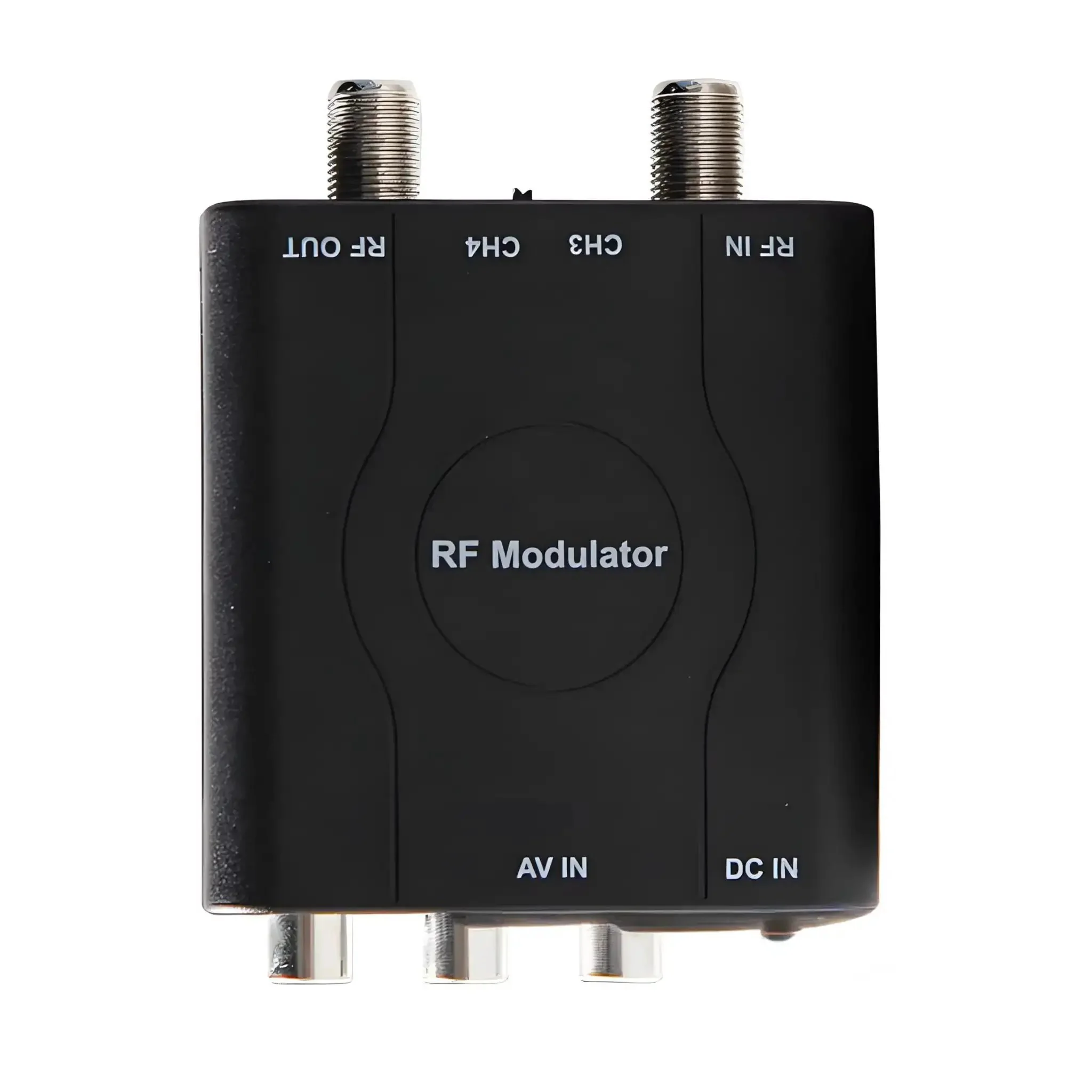 Coaxial RF Modulator And AV To RF Converter For Classic Gaming And Home Theater On Any TV Or Projector Turns Composite In To RF Channel 3 Or 4 For PS2 PS3 PS4 DVD VCR And More - Image 3
