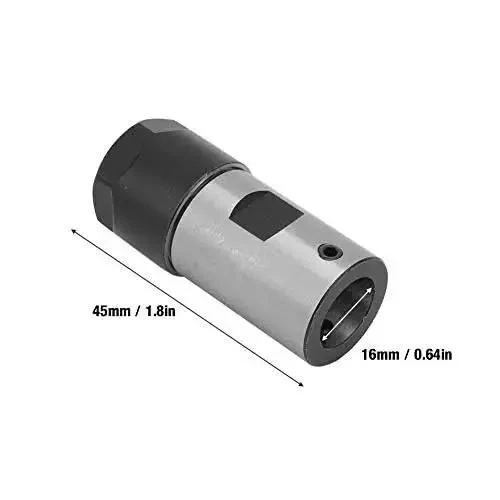 Collet Block For CNC Lathe Chuck Holder With 16mm Clamp Rod, ER20 Style High Precision Shaft Clamp Tool For Spindle Motors, Quenched Hardened Body, Multi Size Holes For Versatile, Built Tough Motor Shaft Clamping And Alignment - Image 8