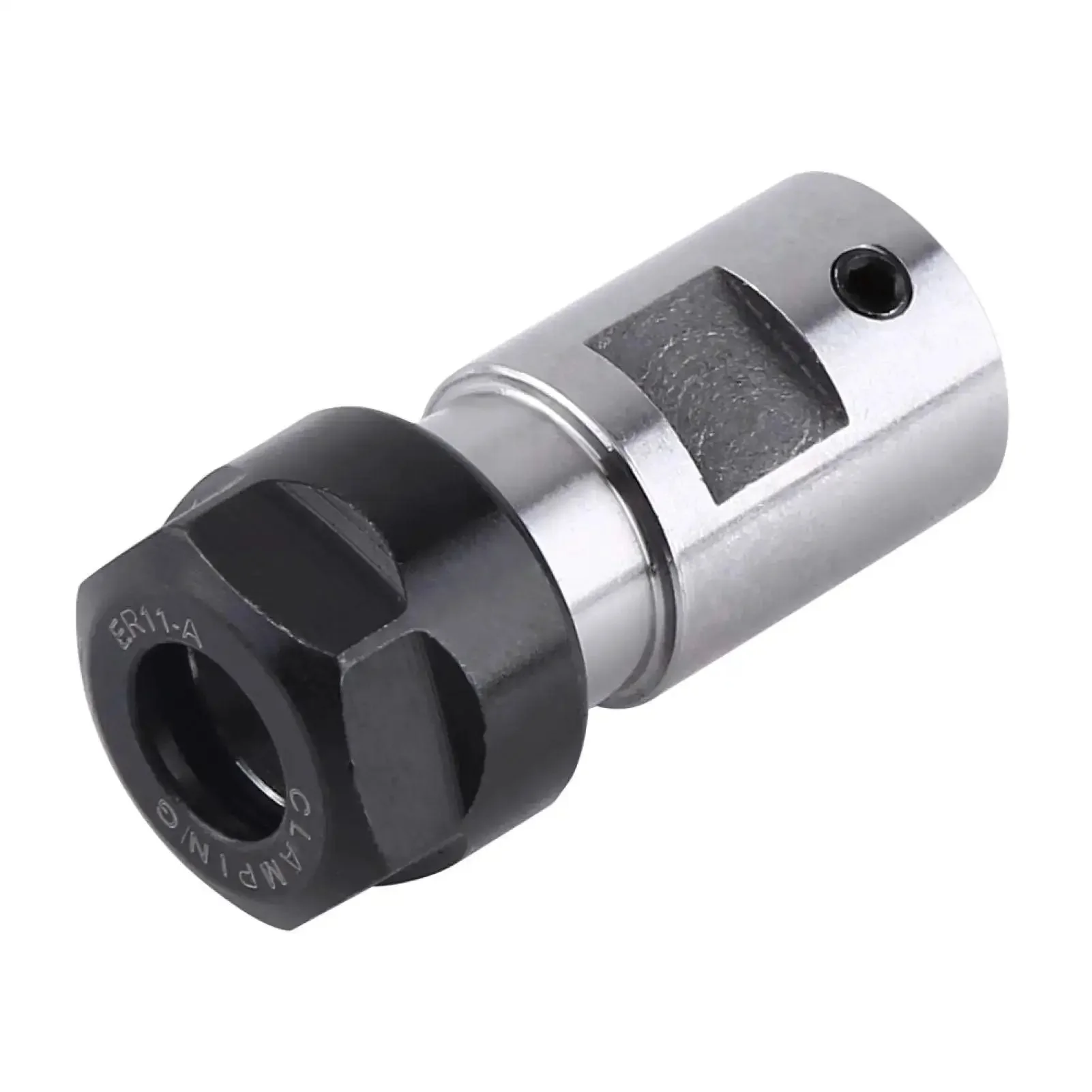 Collet Chuck CNC Spindle Tool Holder Compatible With ER11 Collets For Milling Drilling Tapping Boring Grinding And Router Extensions Pro Grade Heavy Duty Steel Machining Accessory - Image 3