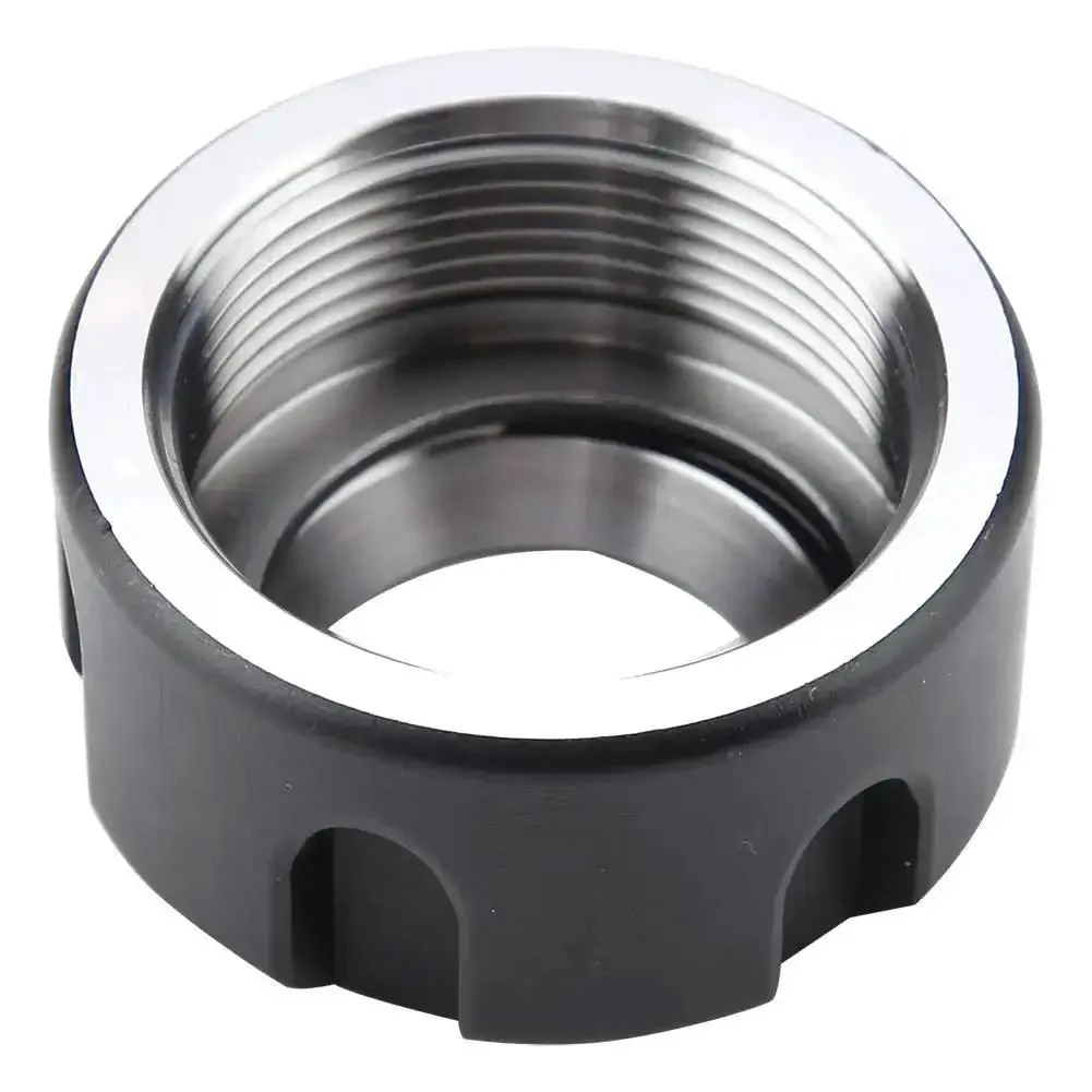 Collet Clamping Nut For Lathe Tools, Metal Chuck Holder With Dynamic Balancing, Fast Swaps And Solid Grip, Precision M32 Collets, Black Finish, 42CrMo Steel Construction, Durable Nut For Quick Tool Changes And Stable Holding - Image 6