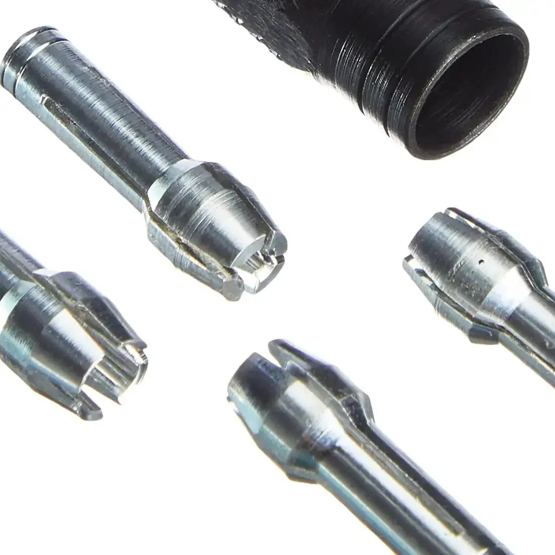 Collets Kit For Rotary Tools With Four Collets And One Collet Nut, Includes 0.8mm, 1.6mm, 2.4mm And 3.2mm Sizes, Precision Accessory Set Up To 35,000 RPM, Easy Swap, Great For Hobbyists And Pros - Image 5