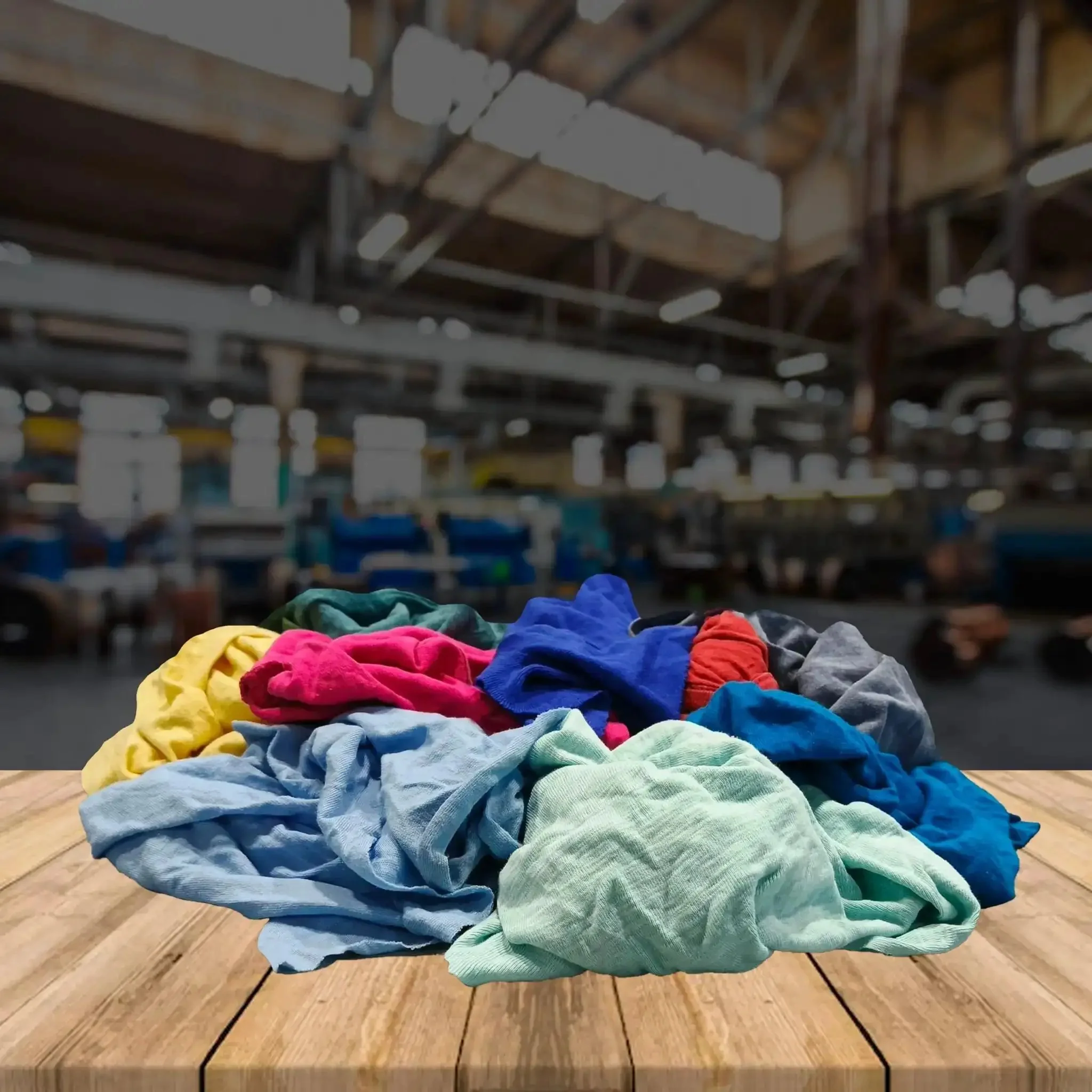 Color Knit Cleaning Rags 25 Lb Box Multipurpose Cotton T Shirt Rags For Auto Shops Workshops Mechanics Painters And Home Use Low Lint Absorbent For Oil Spills And General Cleaning - Image 8