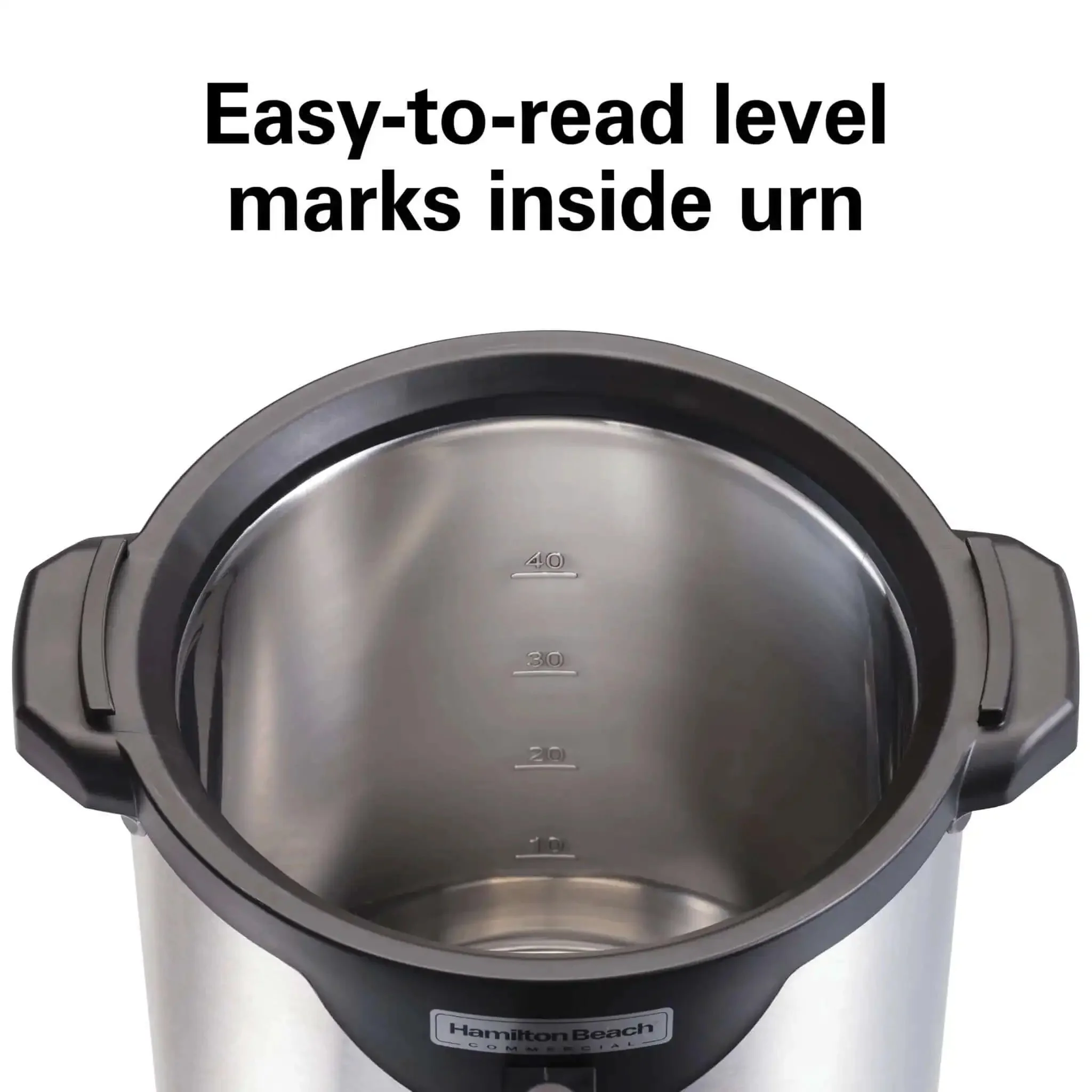 Commercial 40 Cup Stainless Steel Coffee Urn With No Touch Dispensing Double Wall Thermal Carafe 120V NSF Certified Fast One Cup Per Minute Brew For Busy Offices And Break Rooms Ready To Roll - Image 2