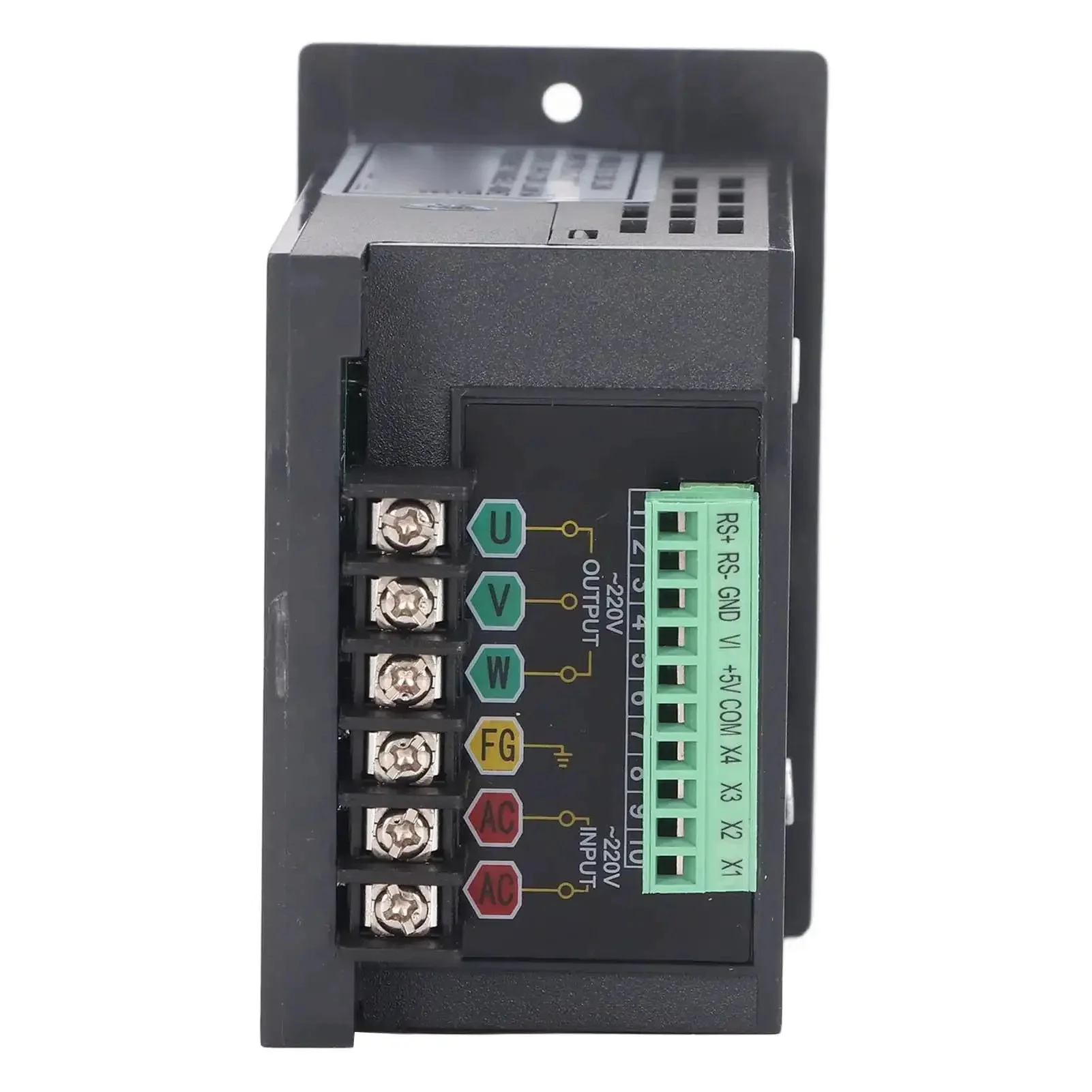 Compact 110V To 220V VFD Inverter For Motors Small Single Phase To Three Phase Converter With Energy Saving LED Display Beefy Performance Plug And Play Ideal For Home And Workshop Use - Image 3